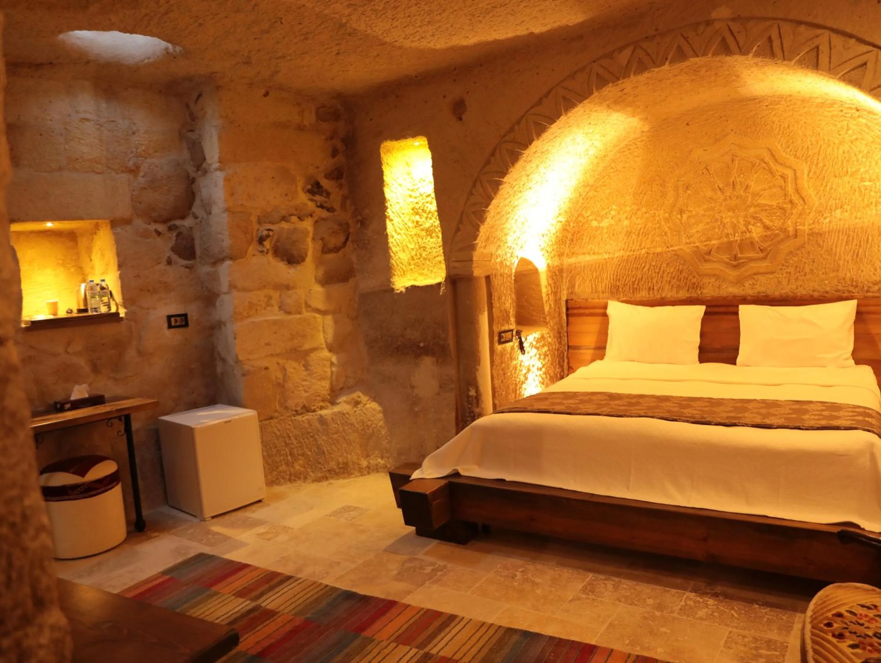 Bedroom, Bed in Hira Cave Hotel