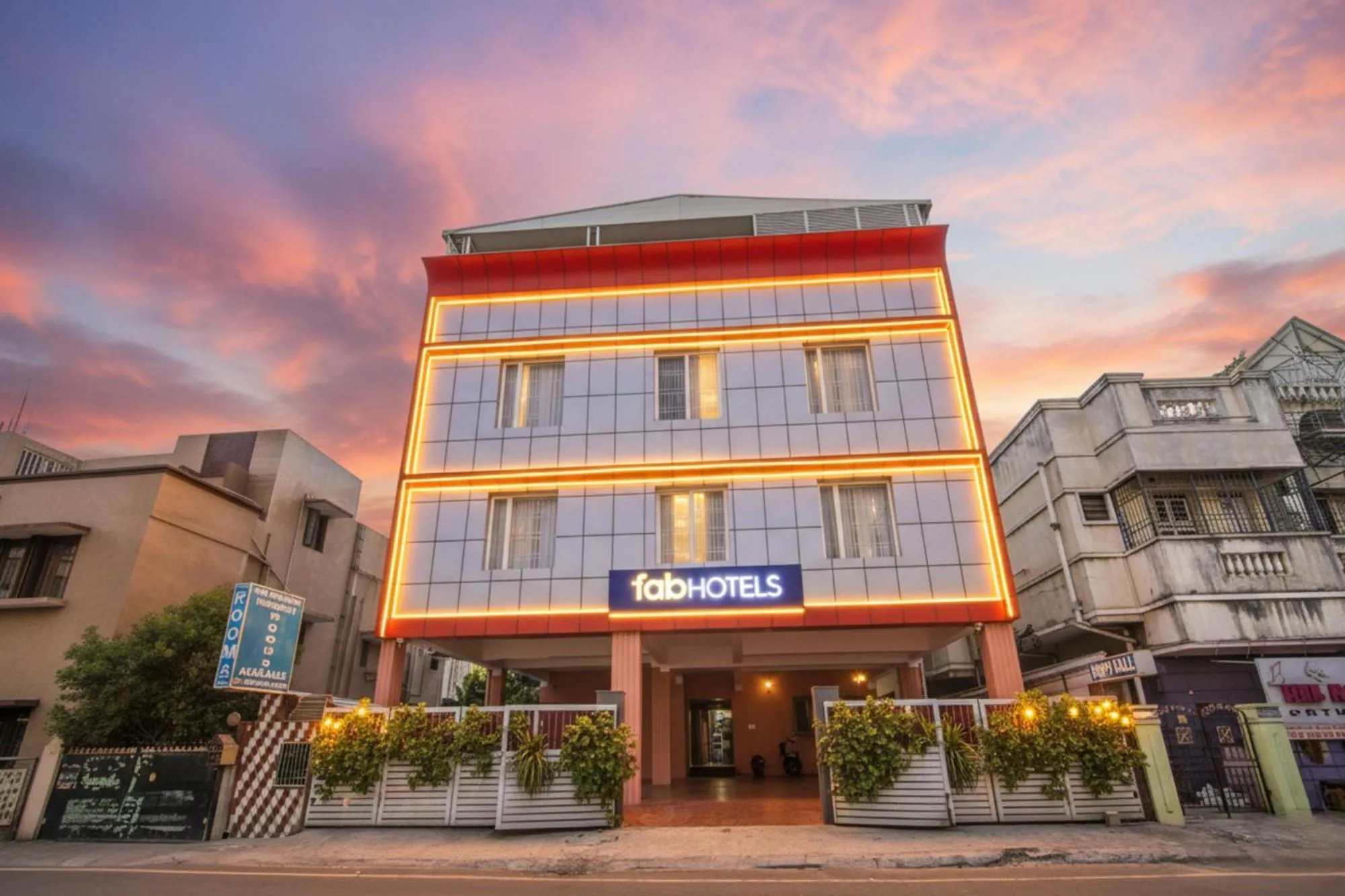 Property building in FabHotel Sri Krishna Residency - Near to Chennai International Airport