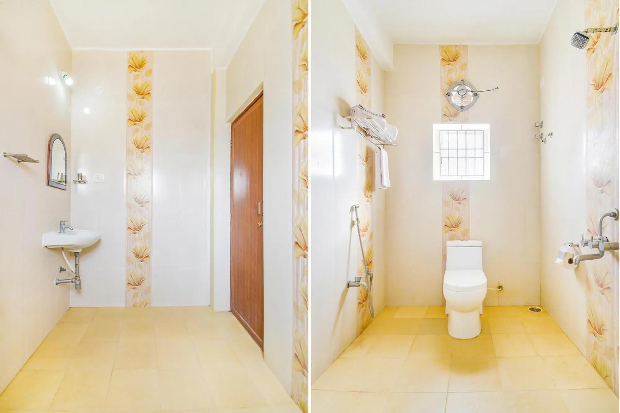 Bathroom in FabHotel Sri Krishna Residency - Near to Chennai International Airport