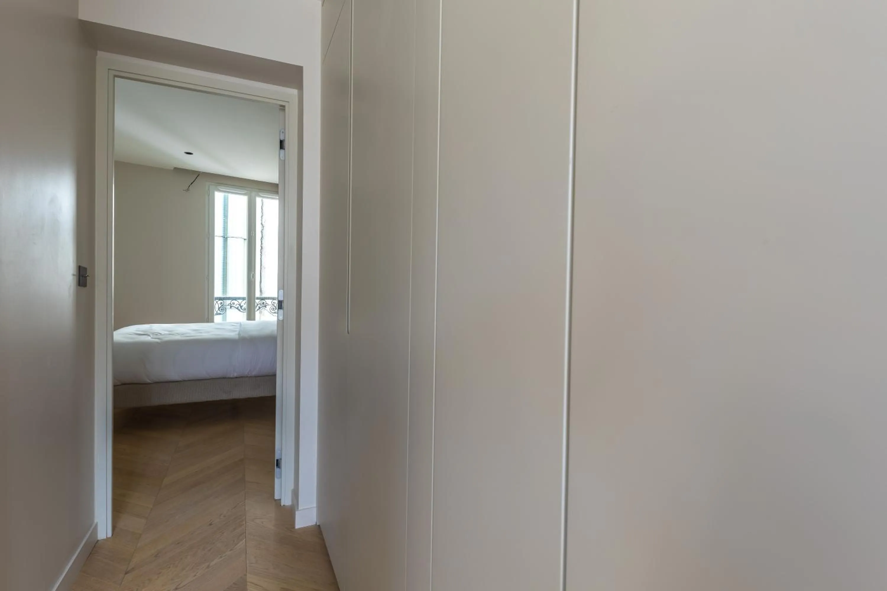 Bed in Quartier Libre Marais