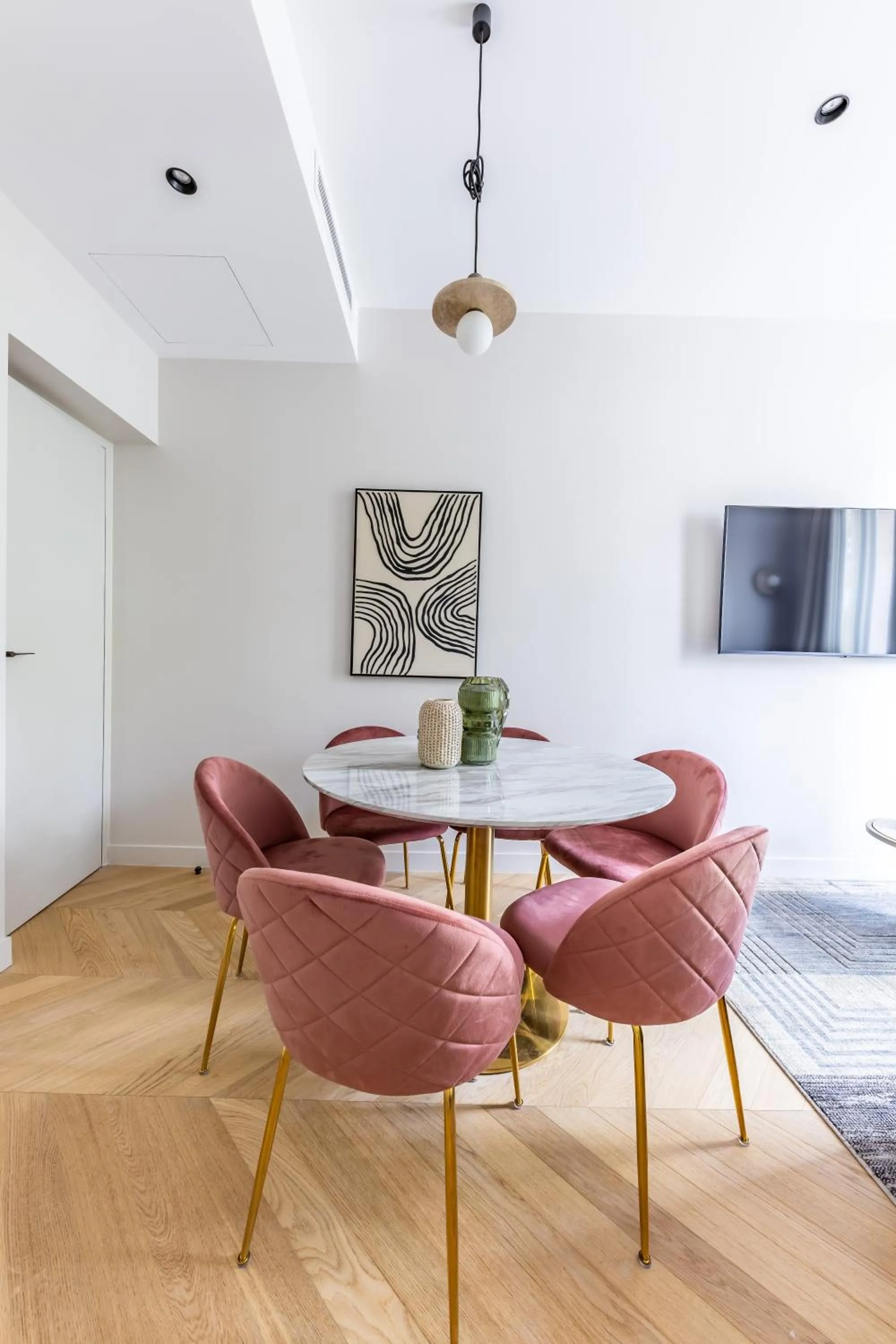 Living room in Quartier Libre Marais