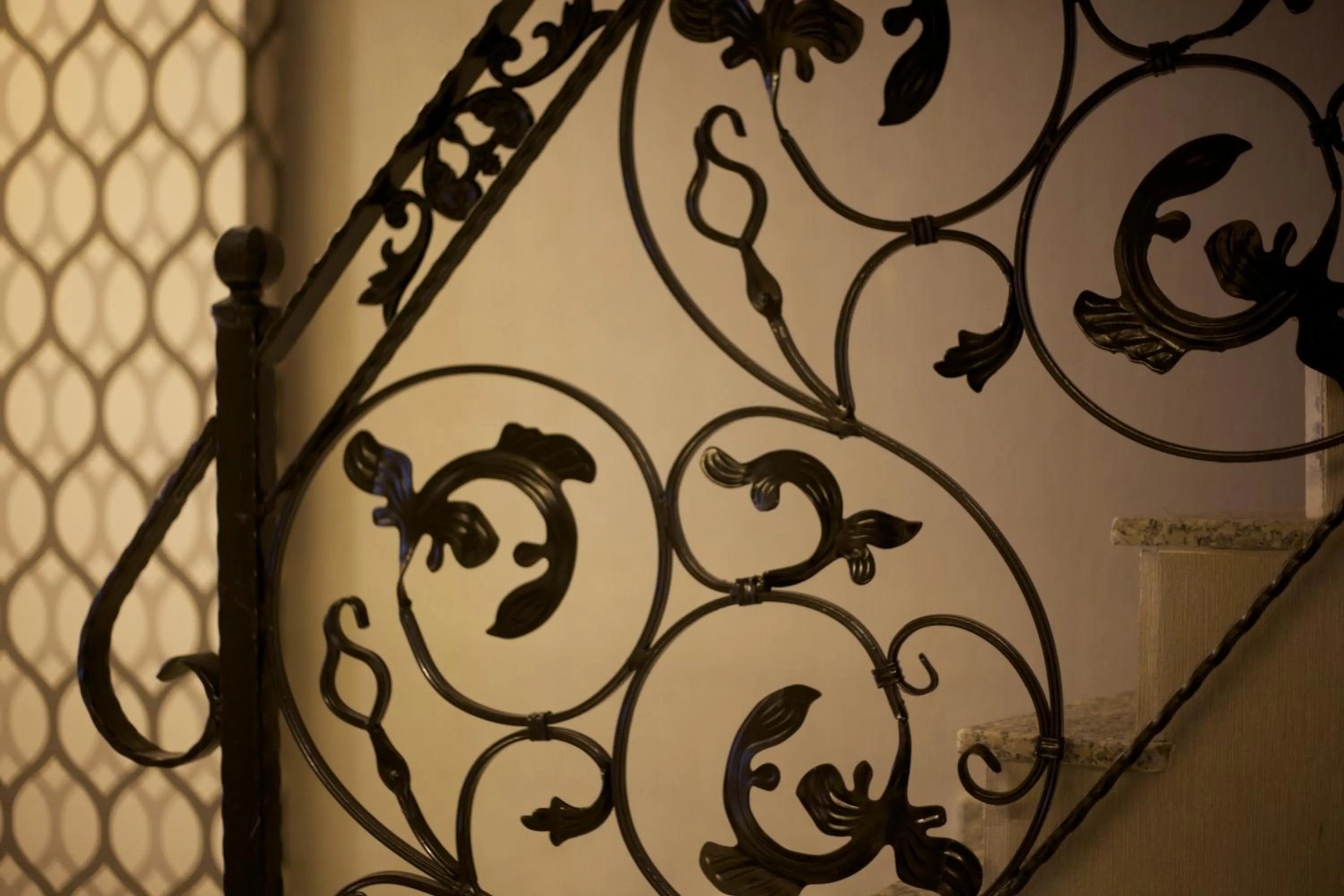 Decorative detail in Hotel The Ferah