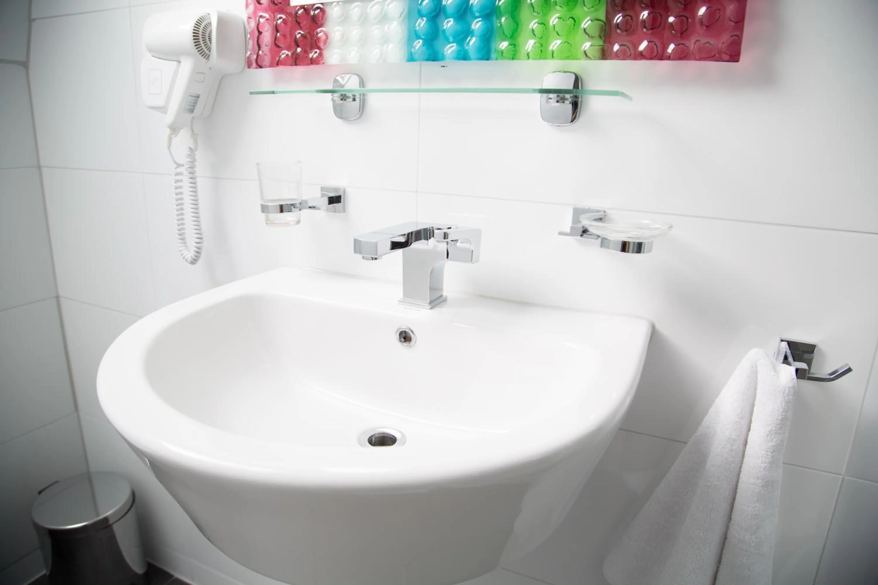 Bathroom in Alpha & Omega Hotel Stuttgart