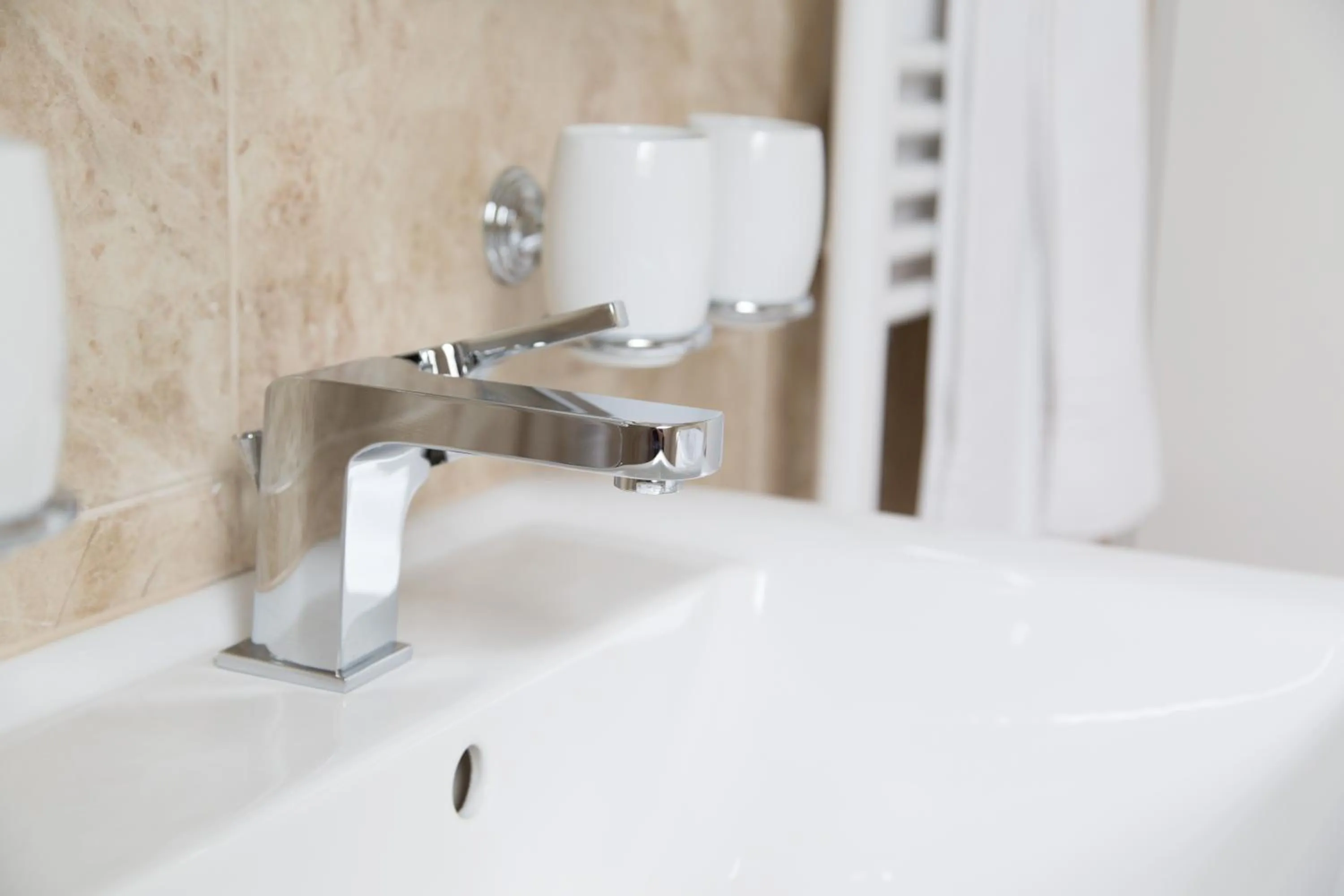 Bathroom in Alpha & Omega Hotel Stuttgart