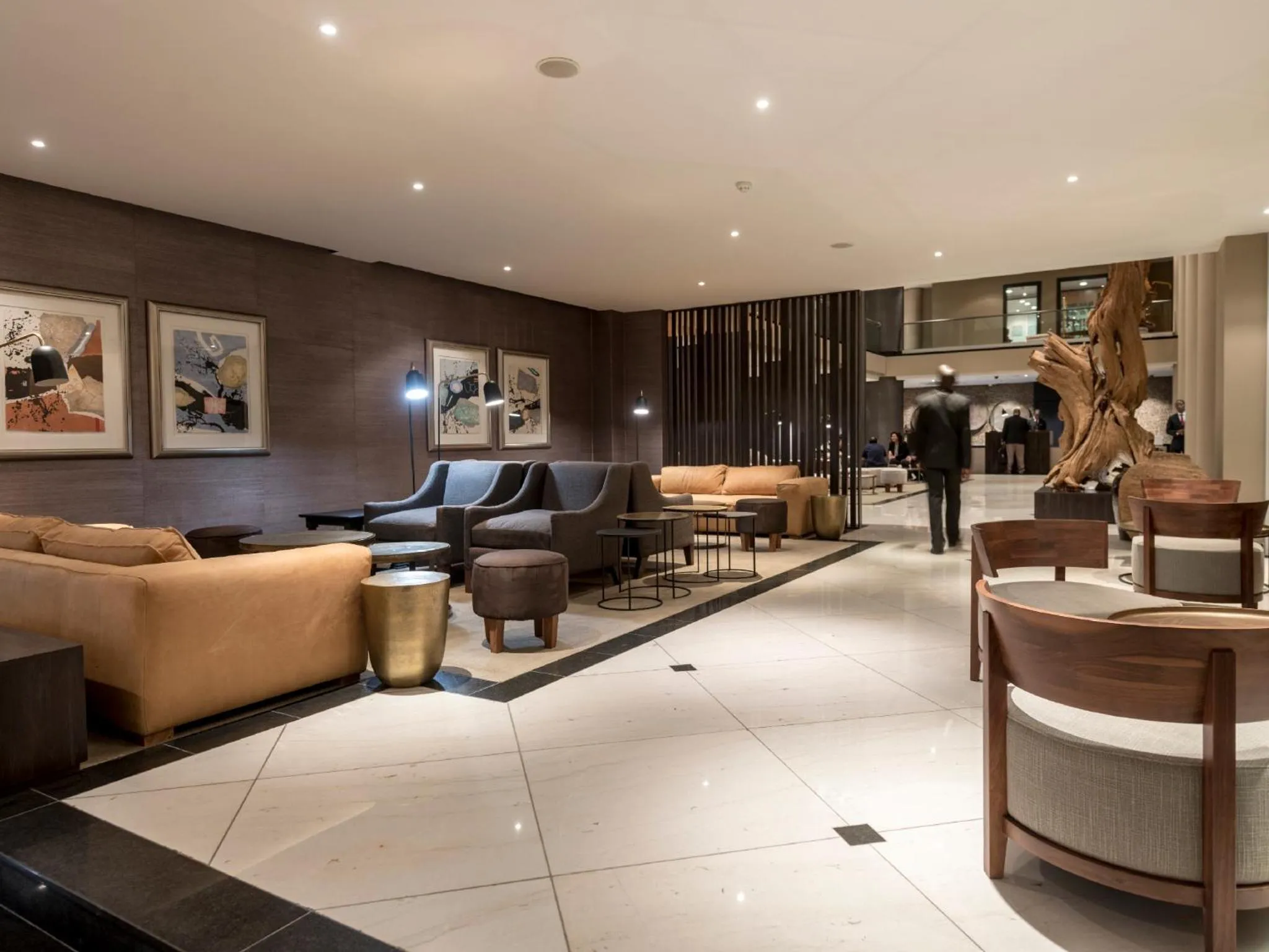 Lobby or reception in Hotel Avenida