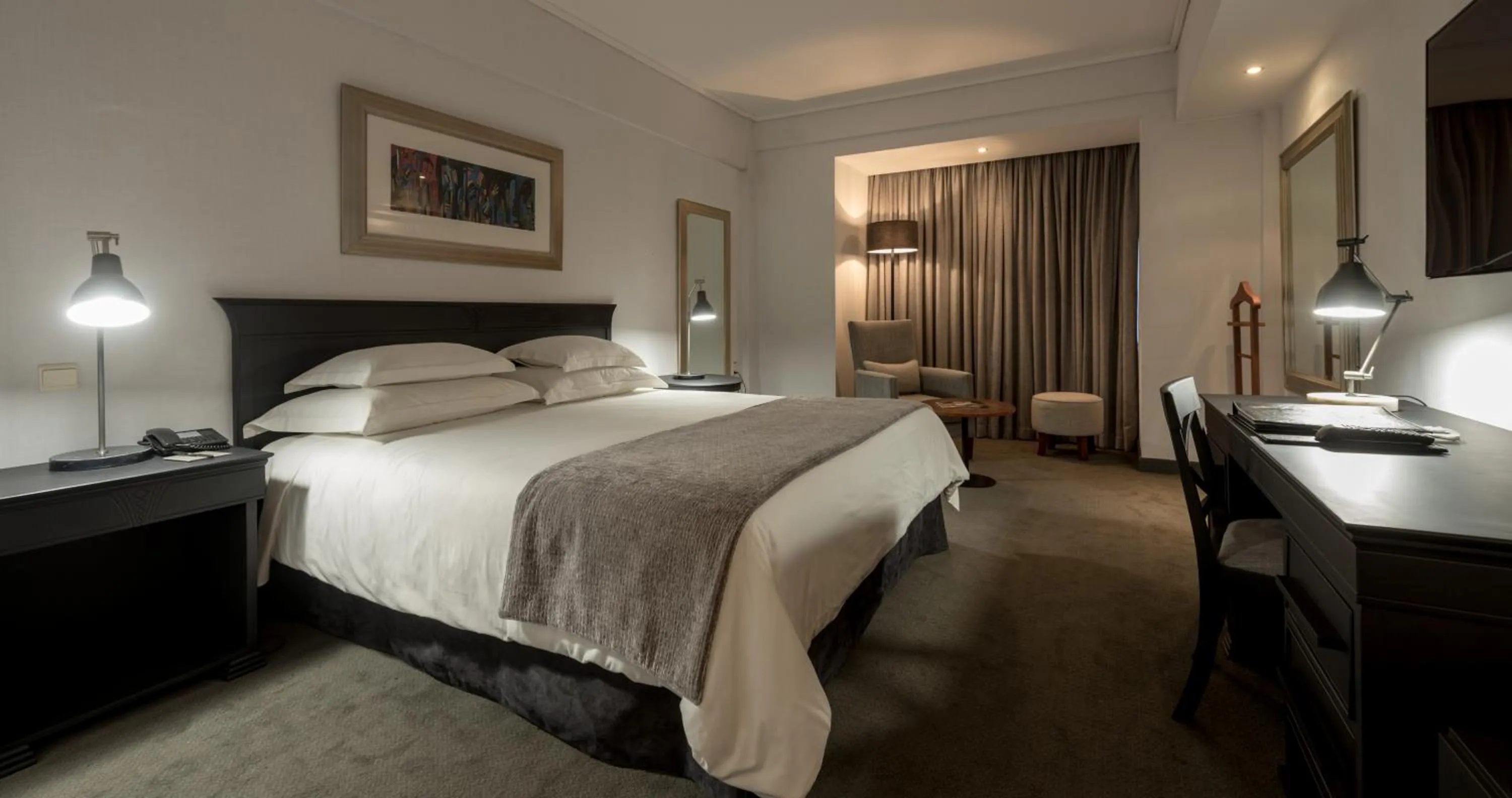 Bed in Hotel Avenida