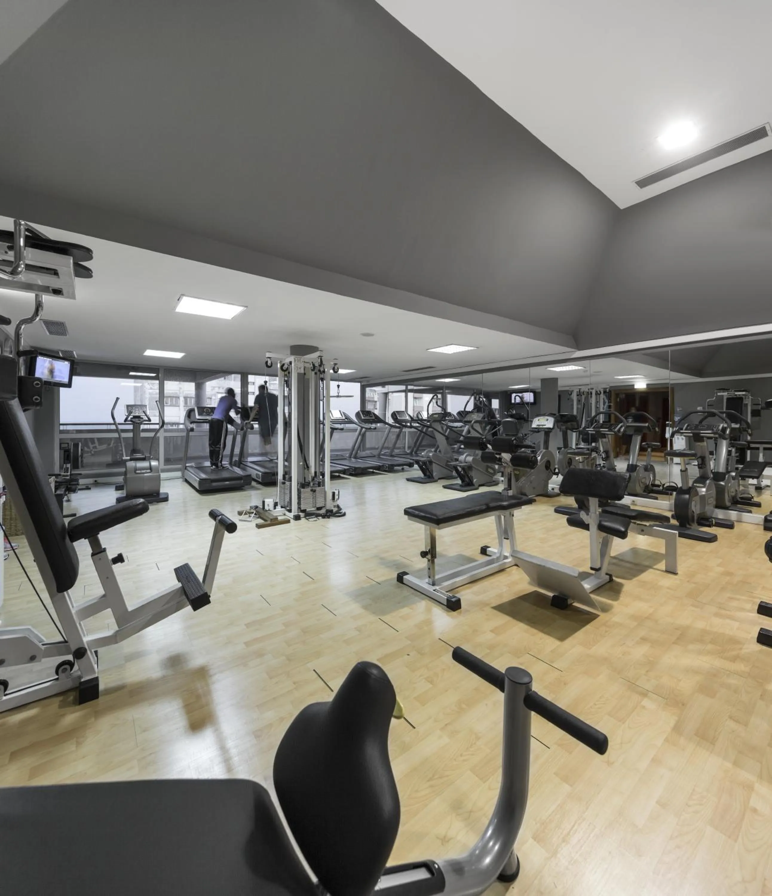 Fitness centre/facilities in Hotel Avenida