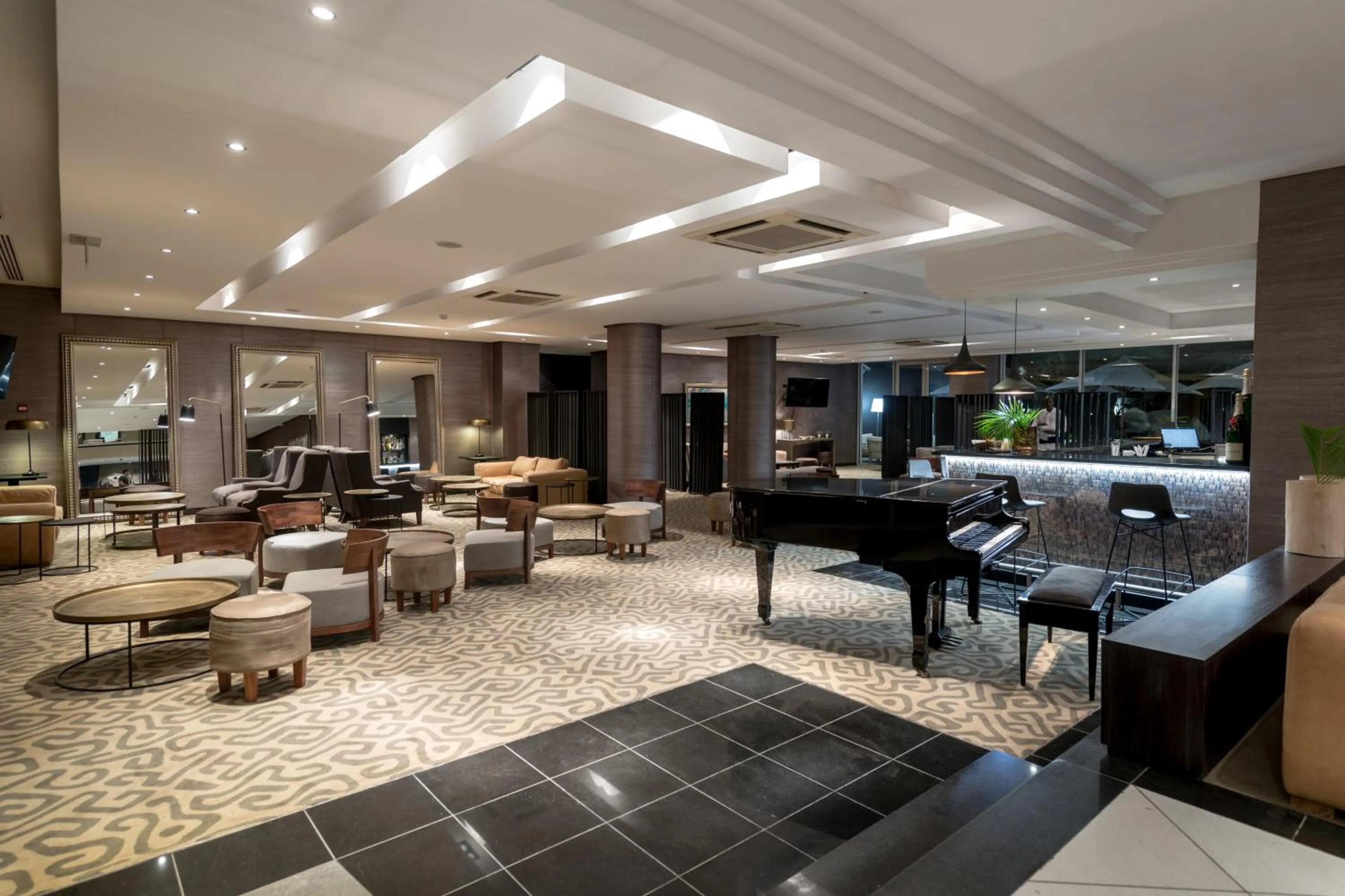 Lobby or reception in Hotel Avenida