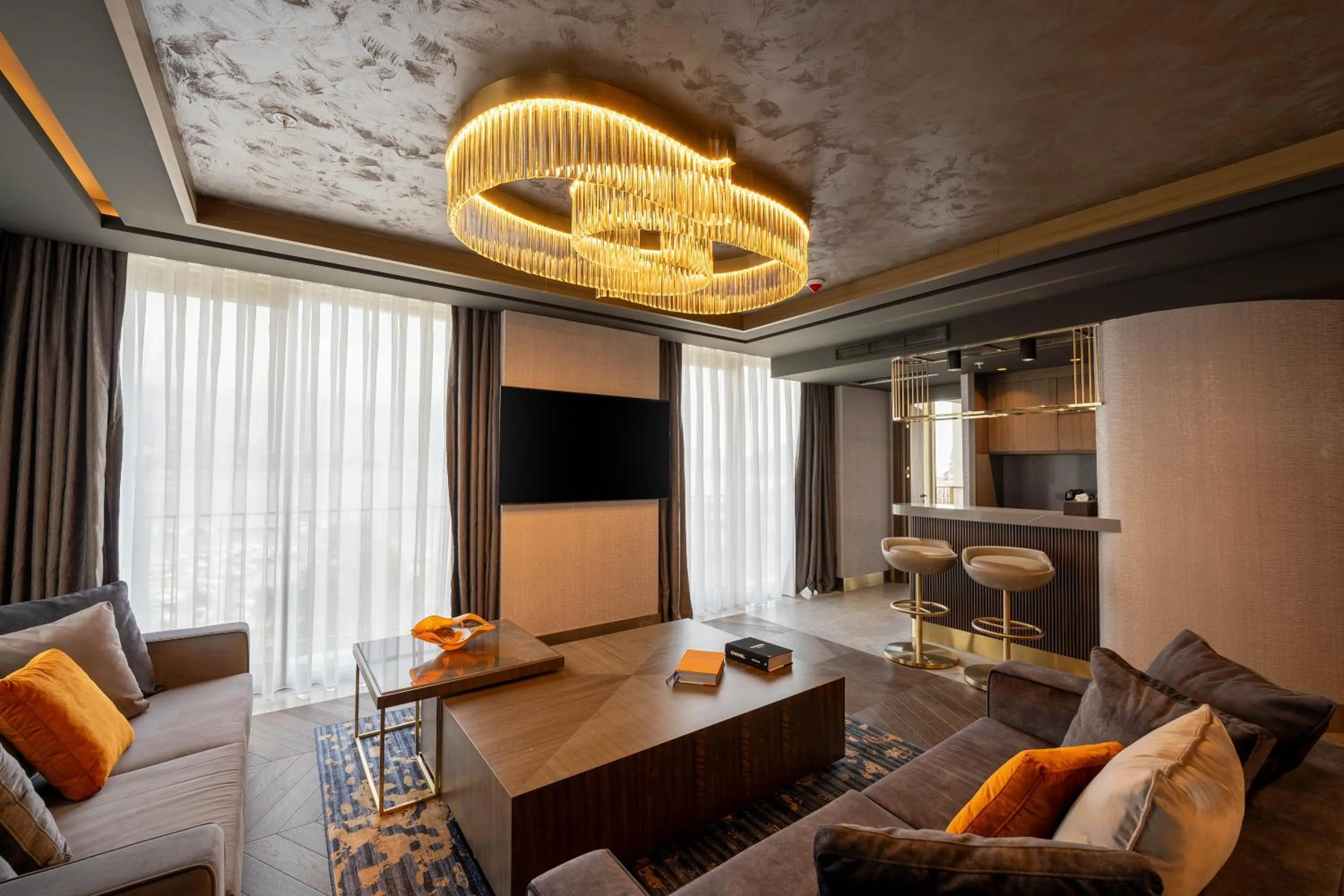 Living room in Merit Starlit Hotel & Residences