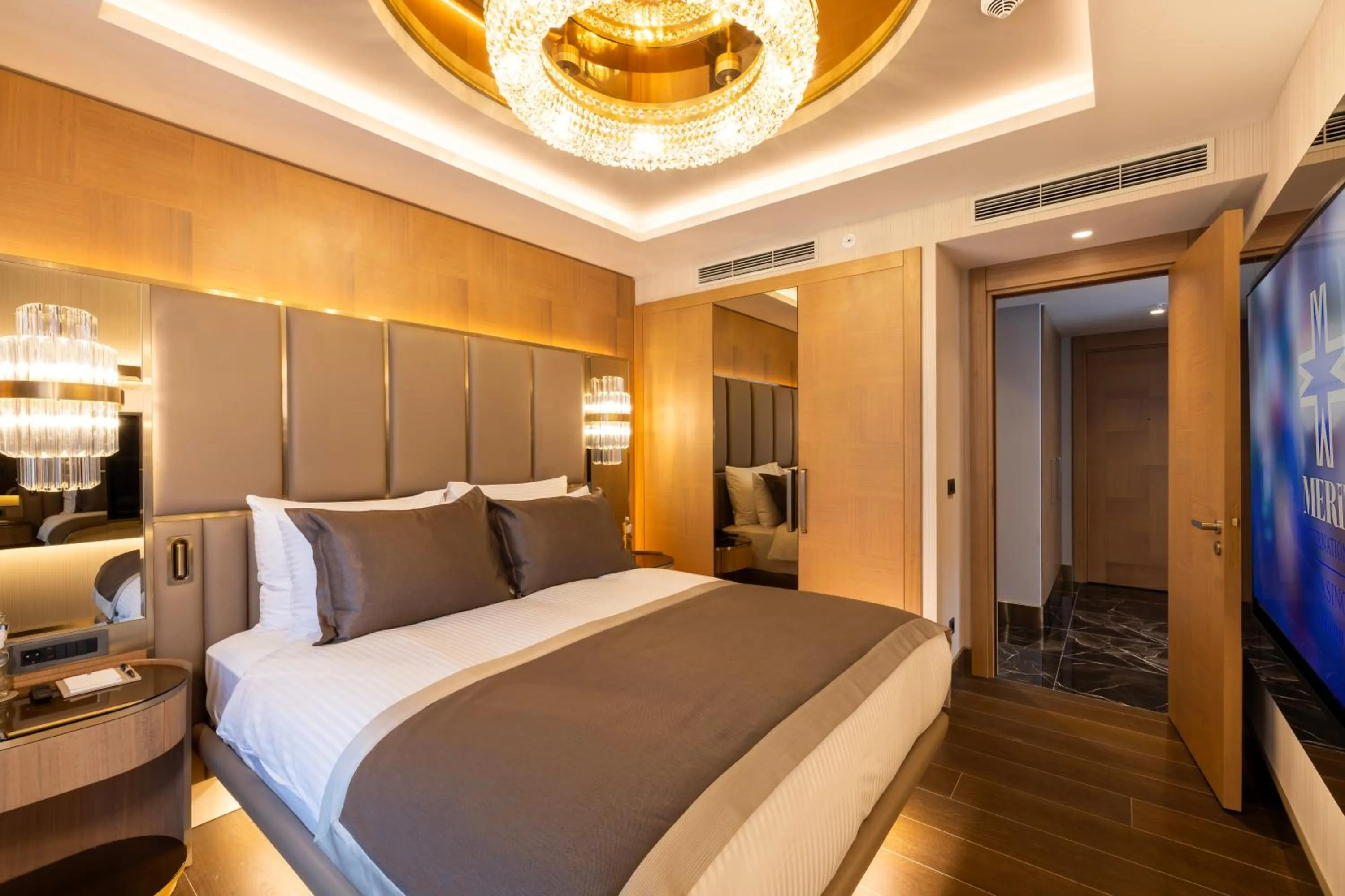 Bedroom, Bed in Merit Starlit Hotel & Residences