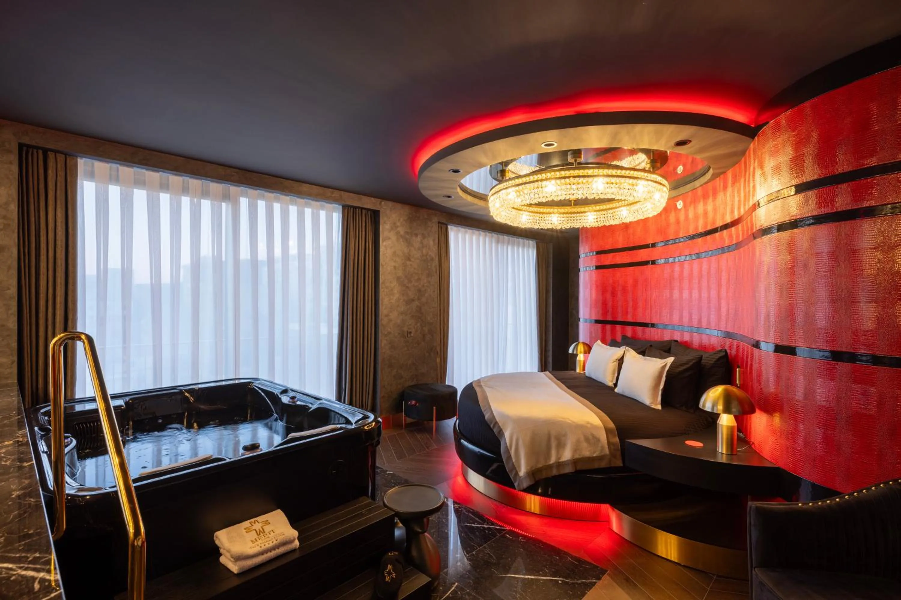 Bedroom in Merit Starlit Hotel & Residences