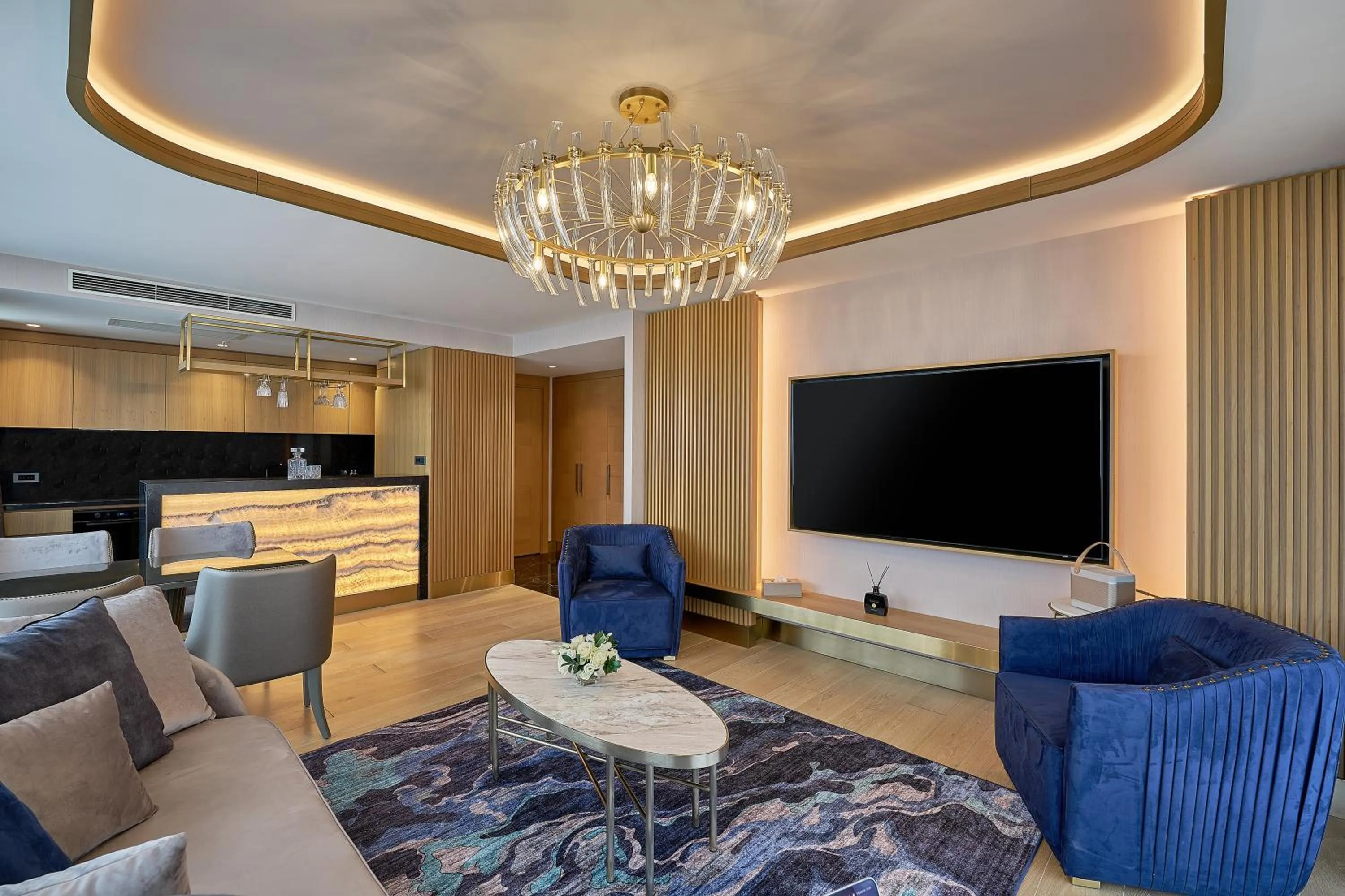 Living room in Merit Starlit Hotel & Residences