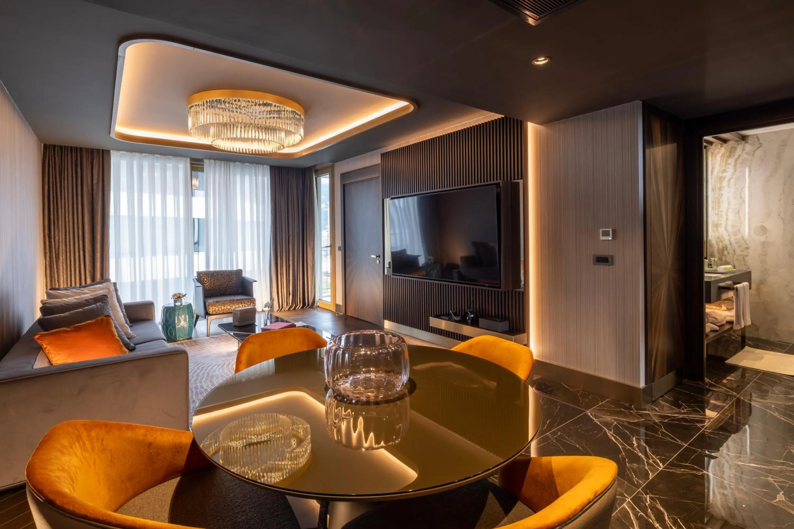 Living room in Merit Starlit Hotel & Residences