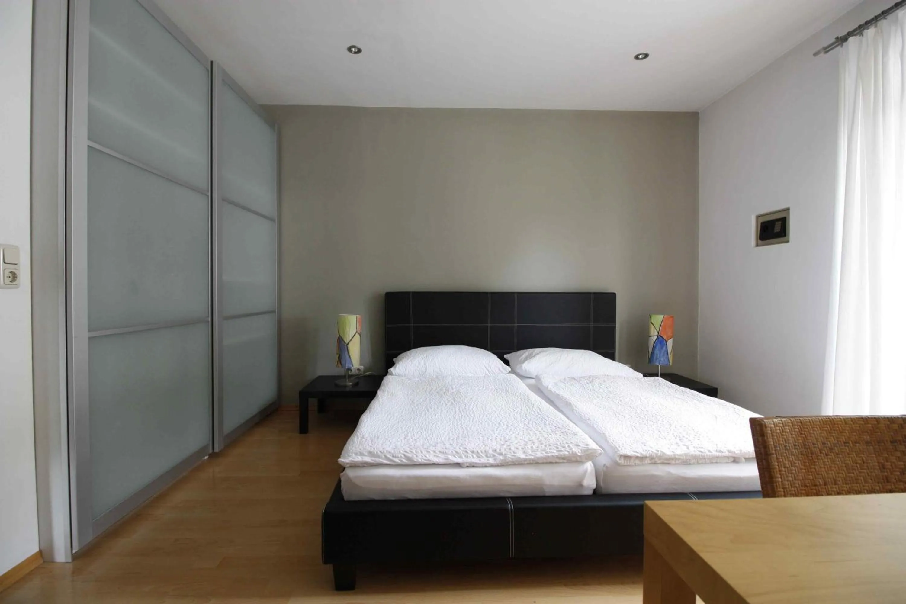 Bedroom, Bed in Appartements Christophorus