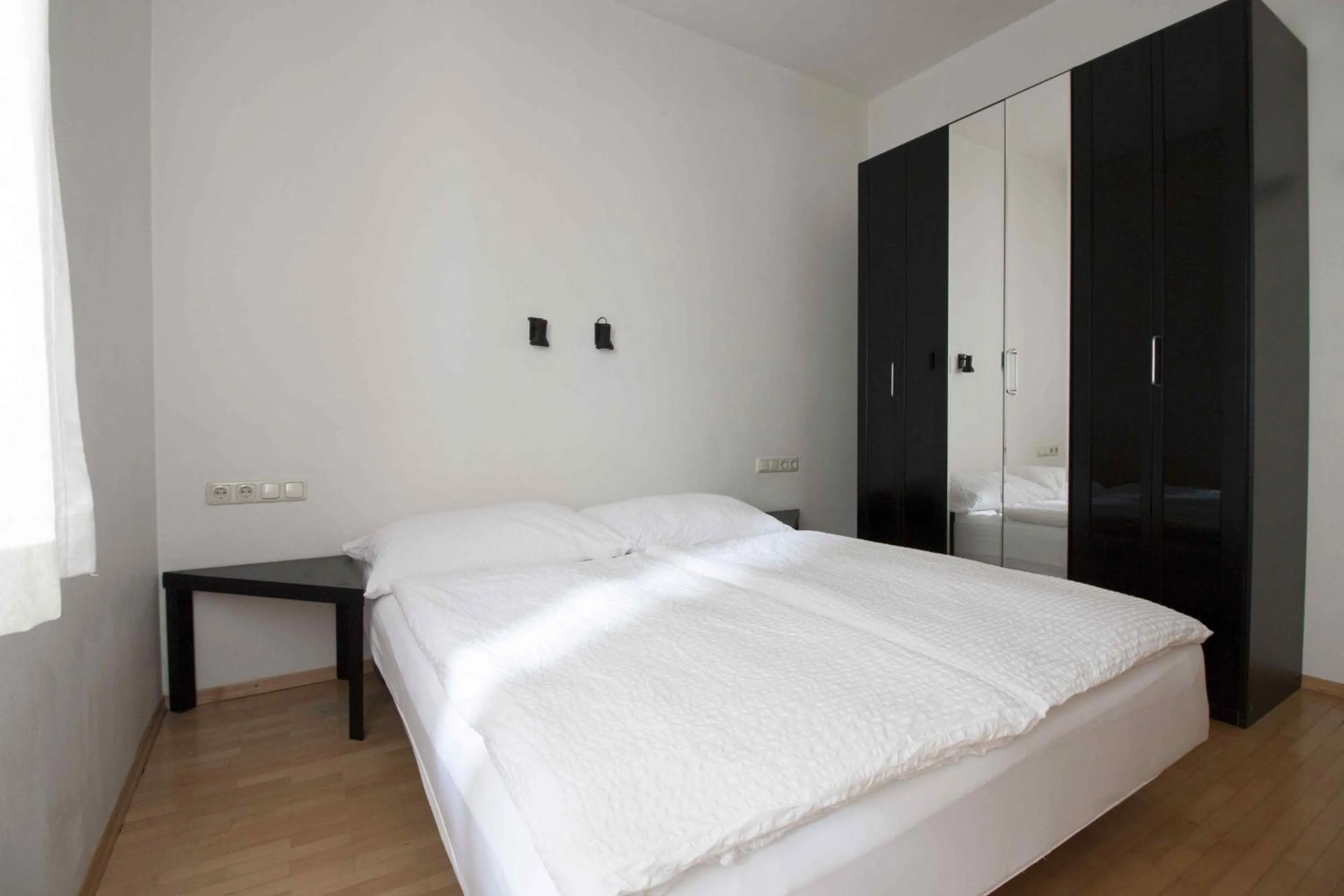 Bedroom, Bed in Appartements Christophorus