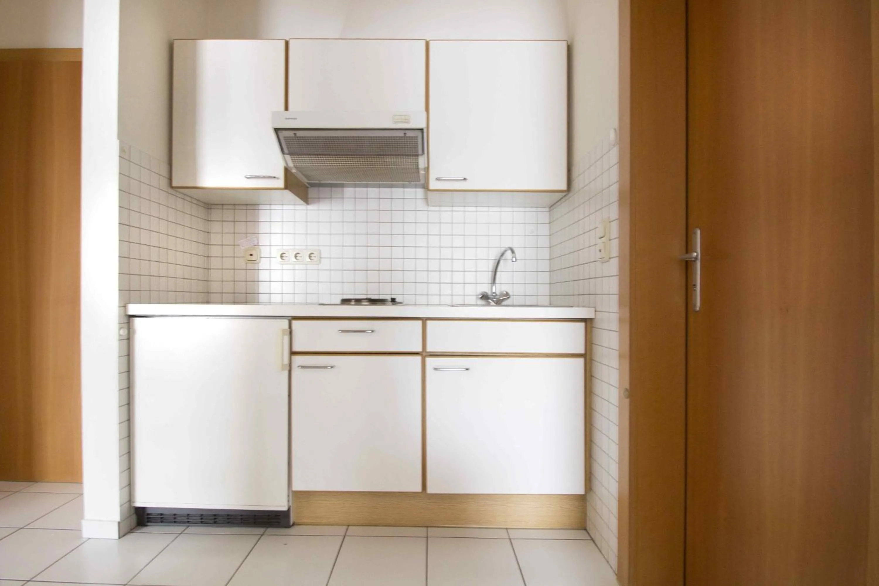 Kitchen or kitchenette in Appartements Christophorus