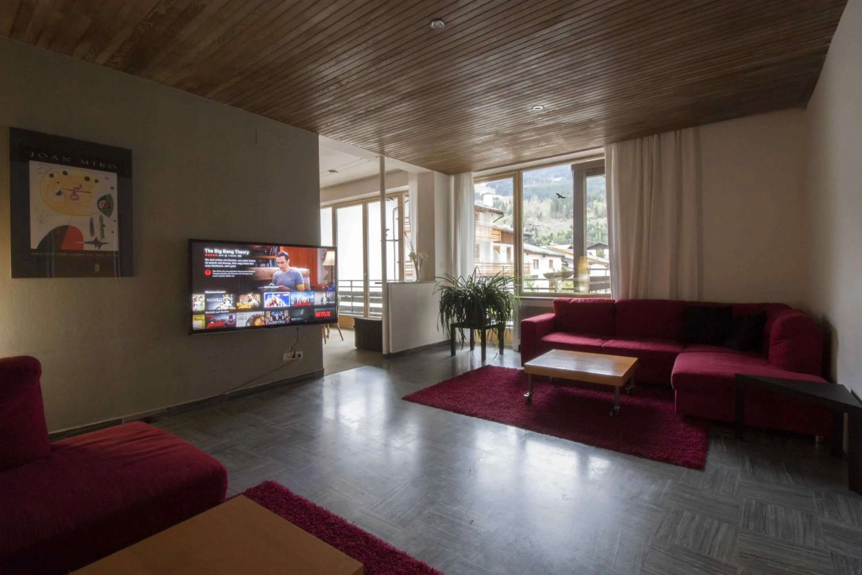 Communal lounge/ TV room in Appartements Christophorus