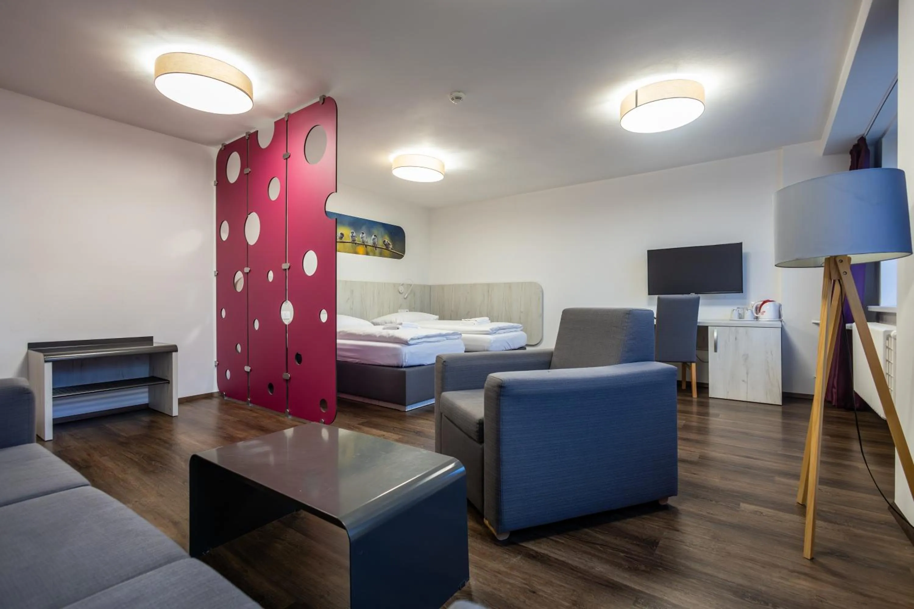 Photo of the whole room, Bed in Hotel Garni VŠB TUO