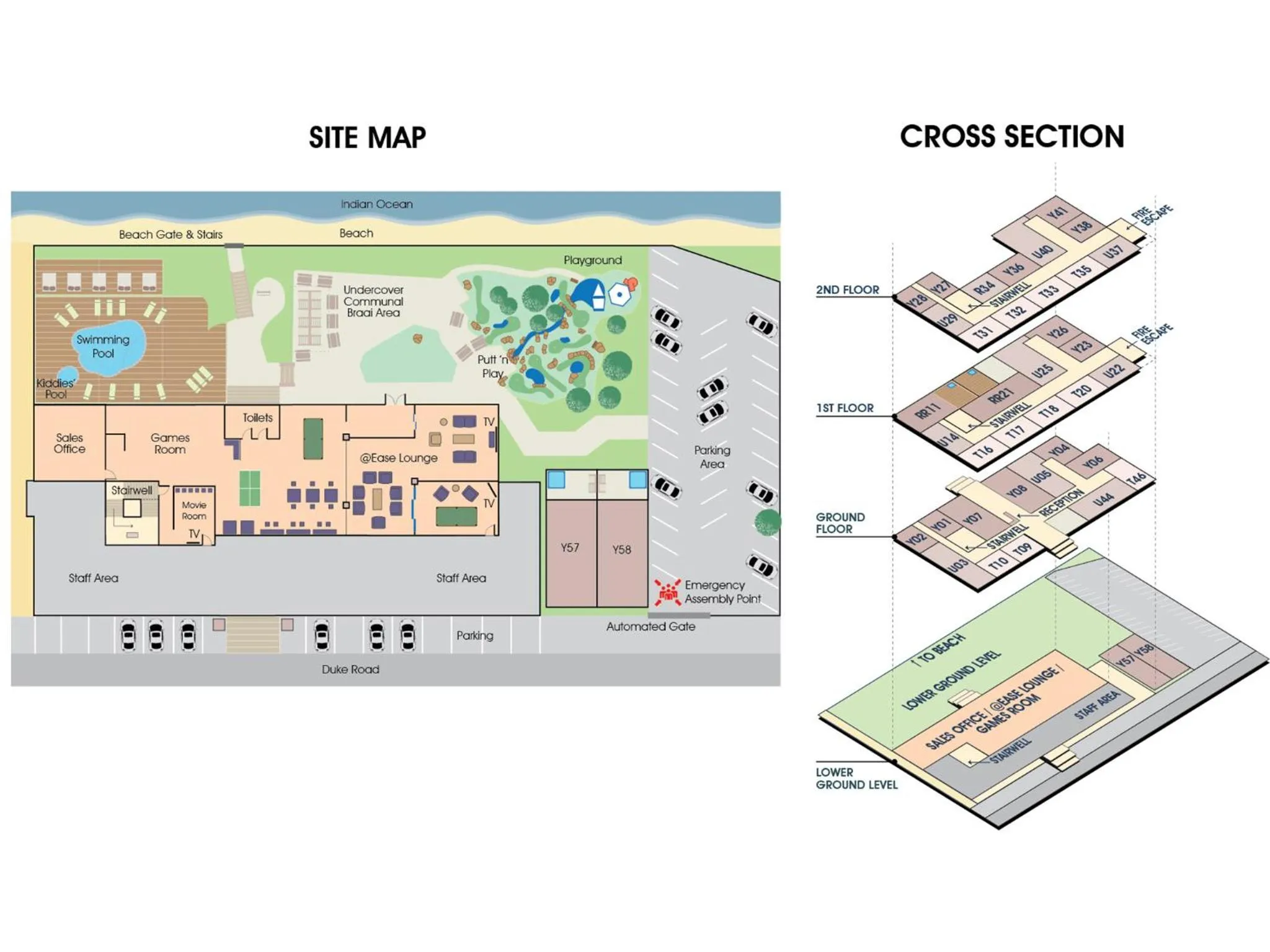 Floor plan in Margate Beach Club