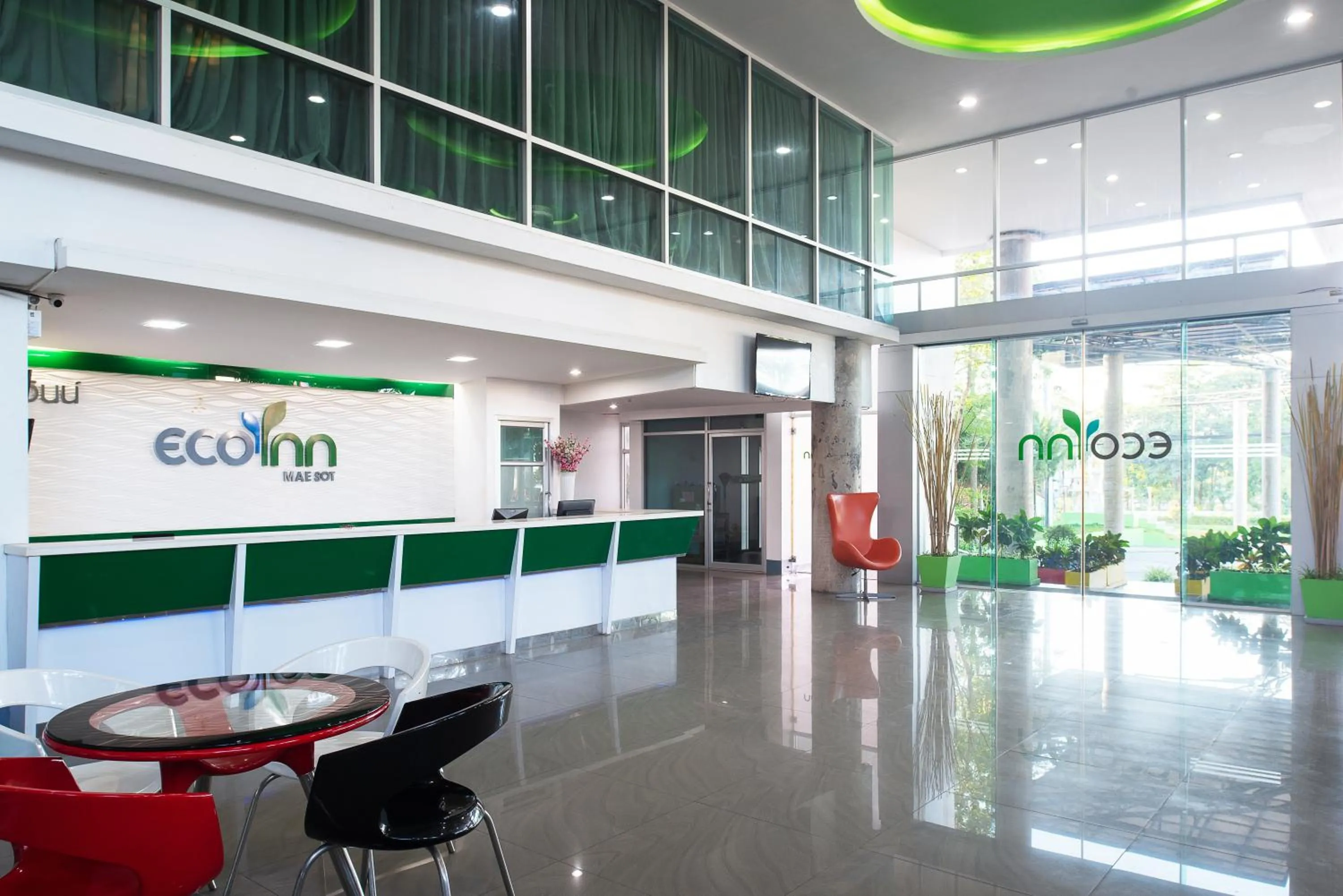 Lobby or reception in Eco Inn Prime Mae Sot