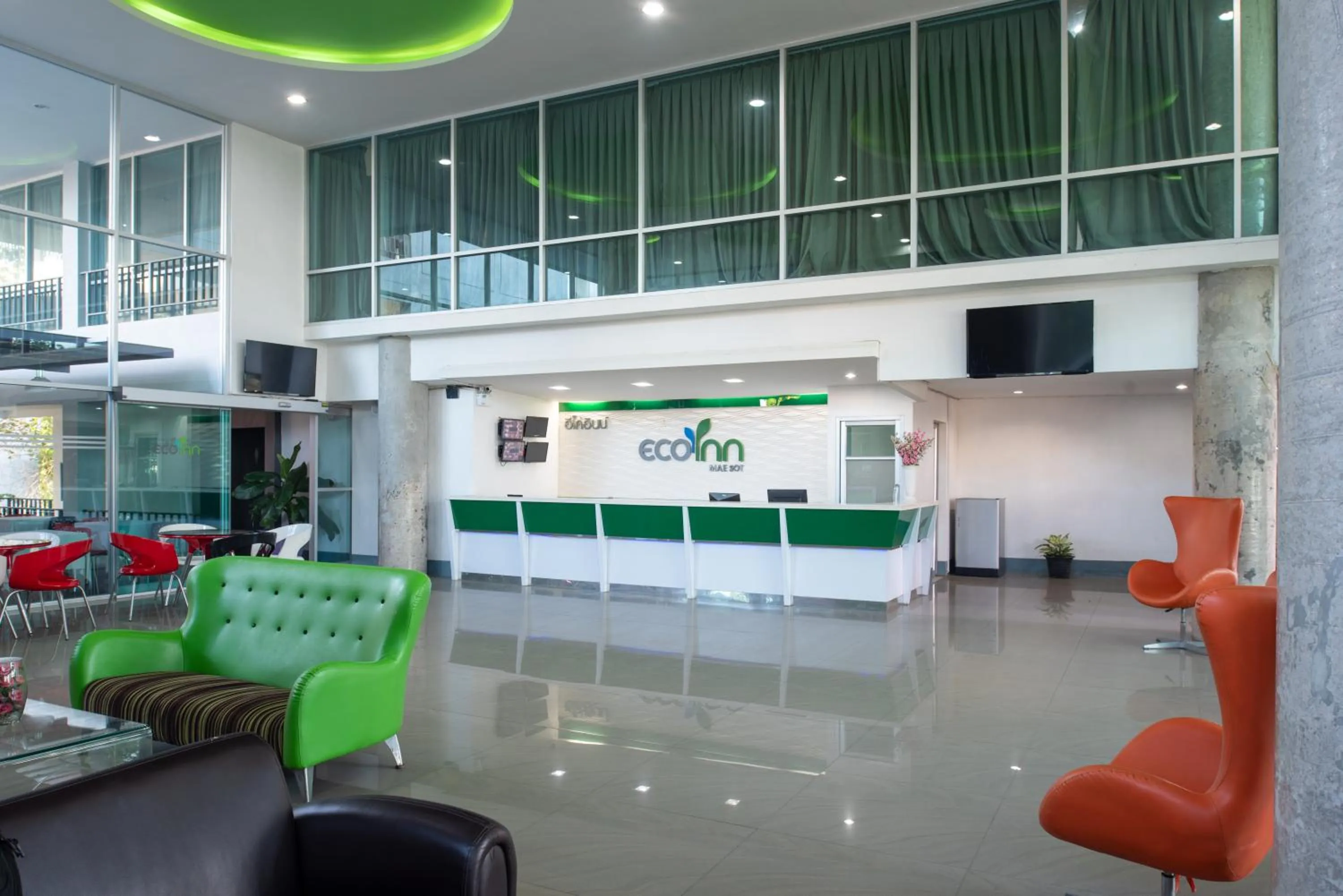 Lobby or reception in Eco Inn Prime Mae Sot