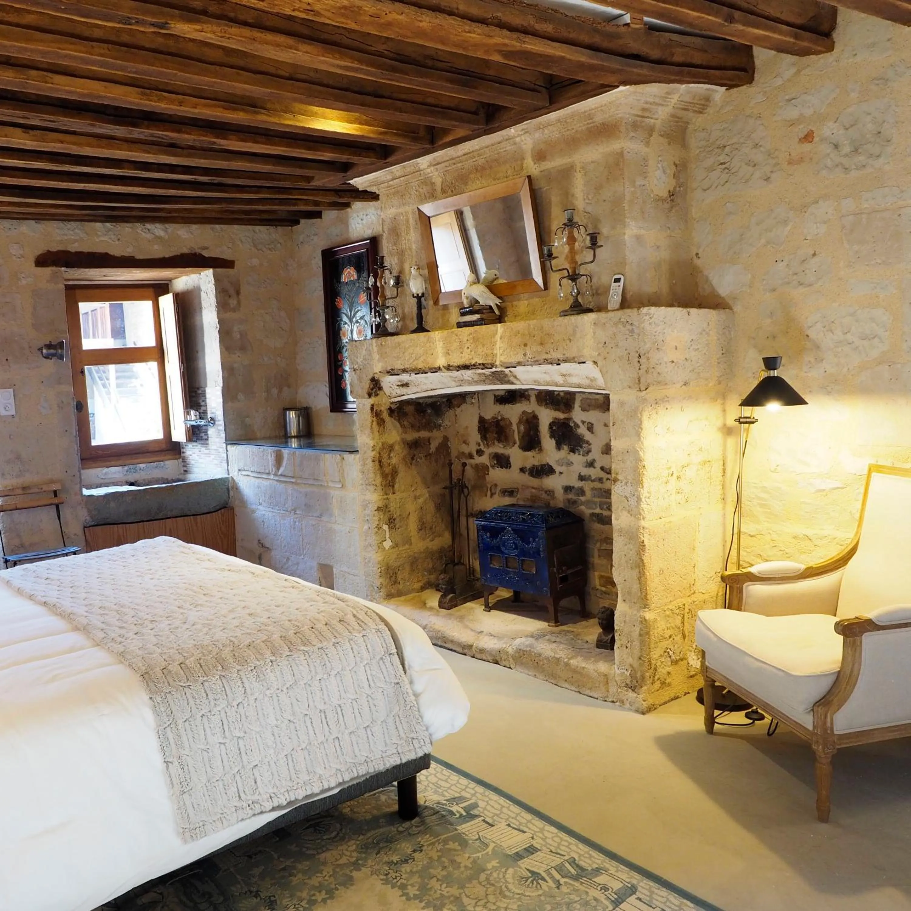 Bedroom, Bed in Le Domaine de Mestré, The Originals Relais