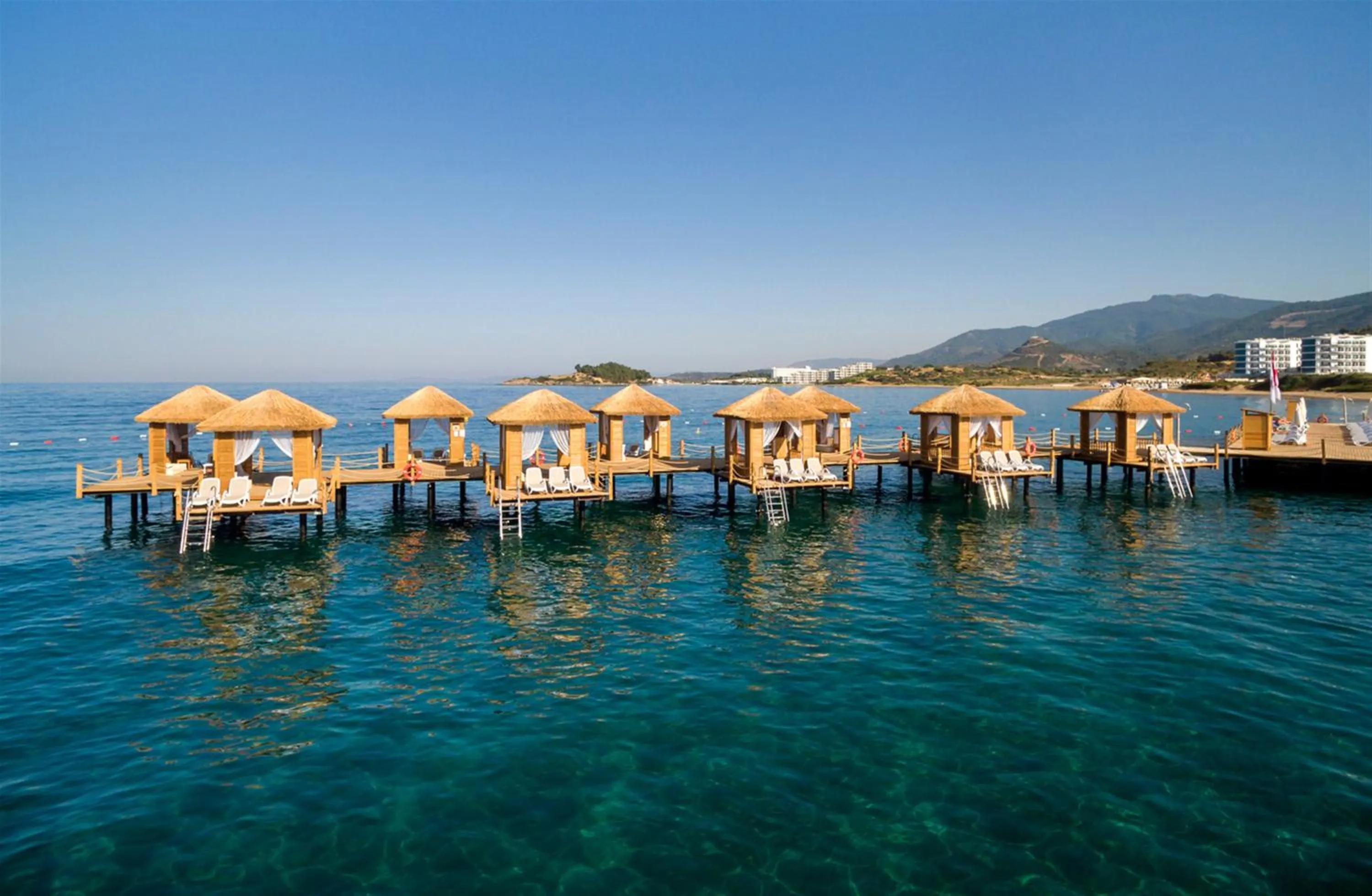 Beach in Sunis Efes Royal Palace Resort & Spa
