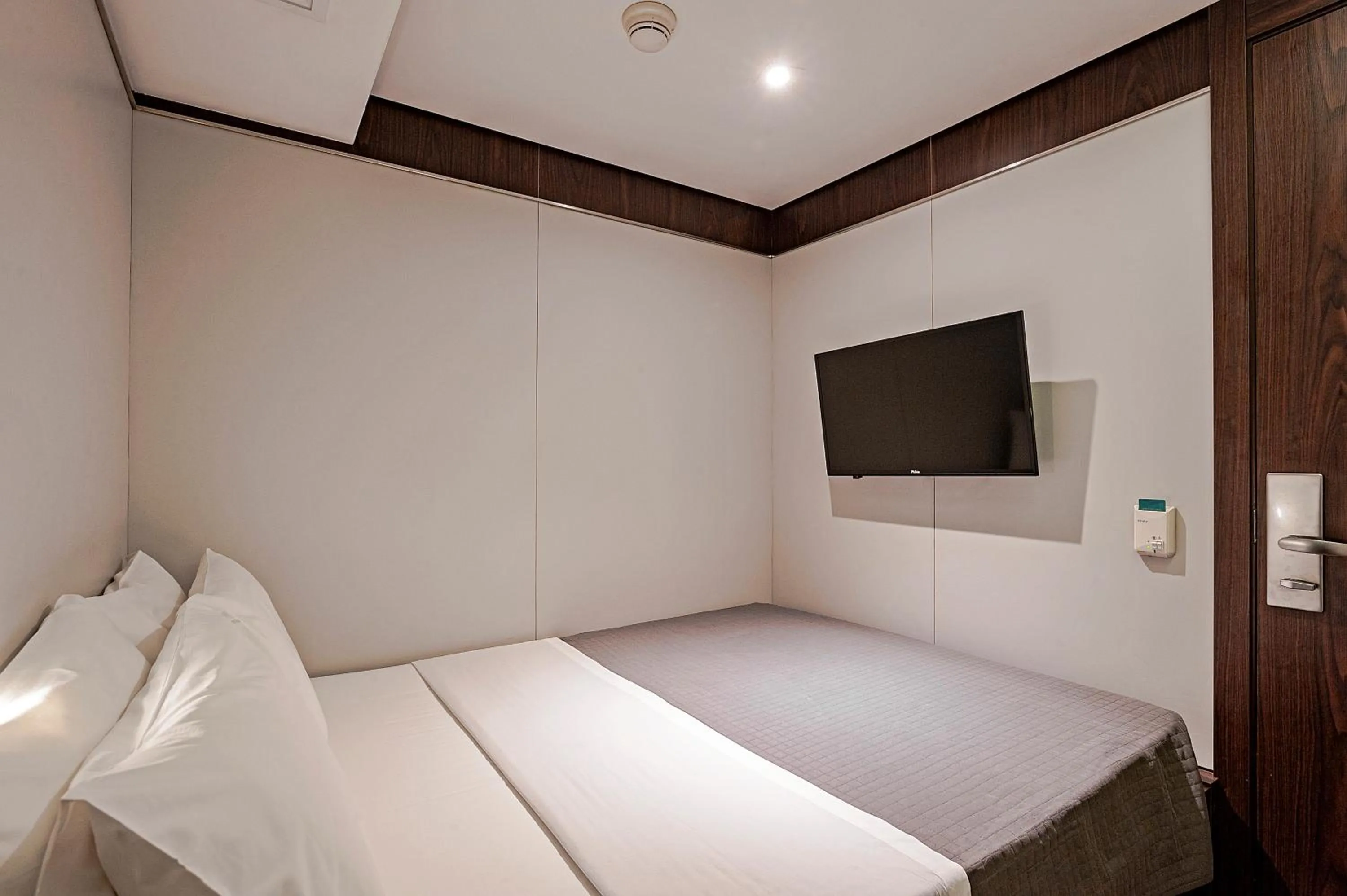 Bed in FAST SLEEP Guarulhos by Slaviero Hotéis