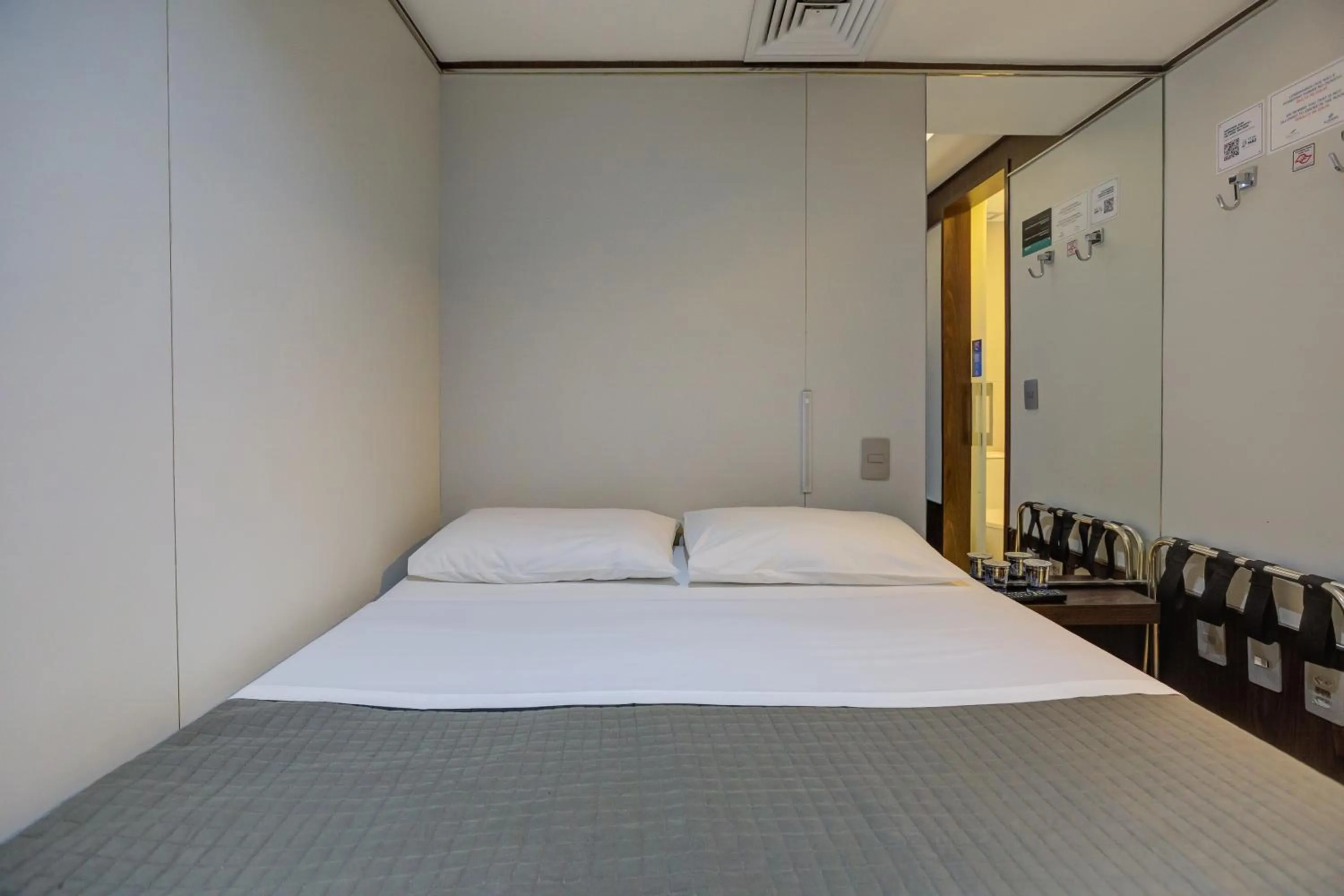 Bed in FAST SLEEP Guarulhos by Slaviero Hotéis