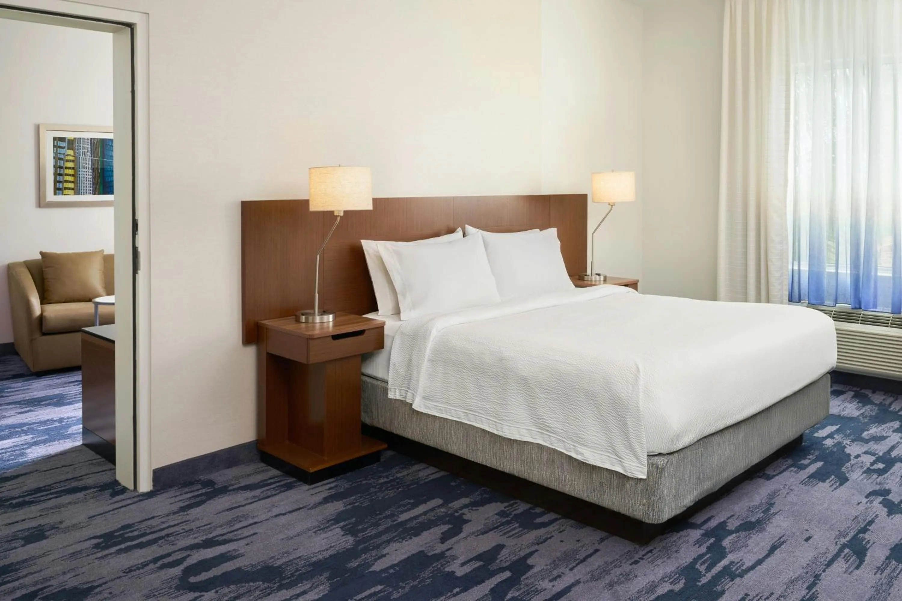 Bedroom, Bed in Fairfield Inn & Suites by Marriott Delray Beach I-95
