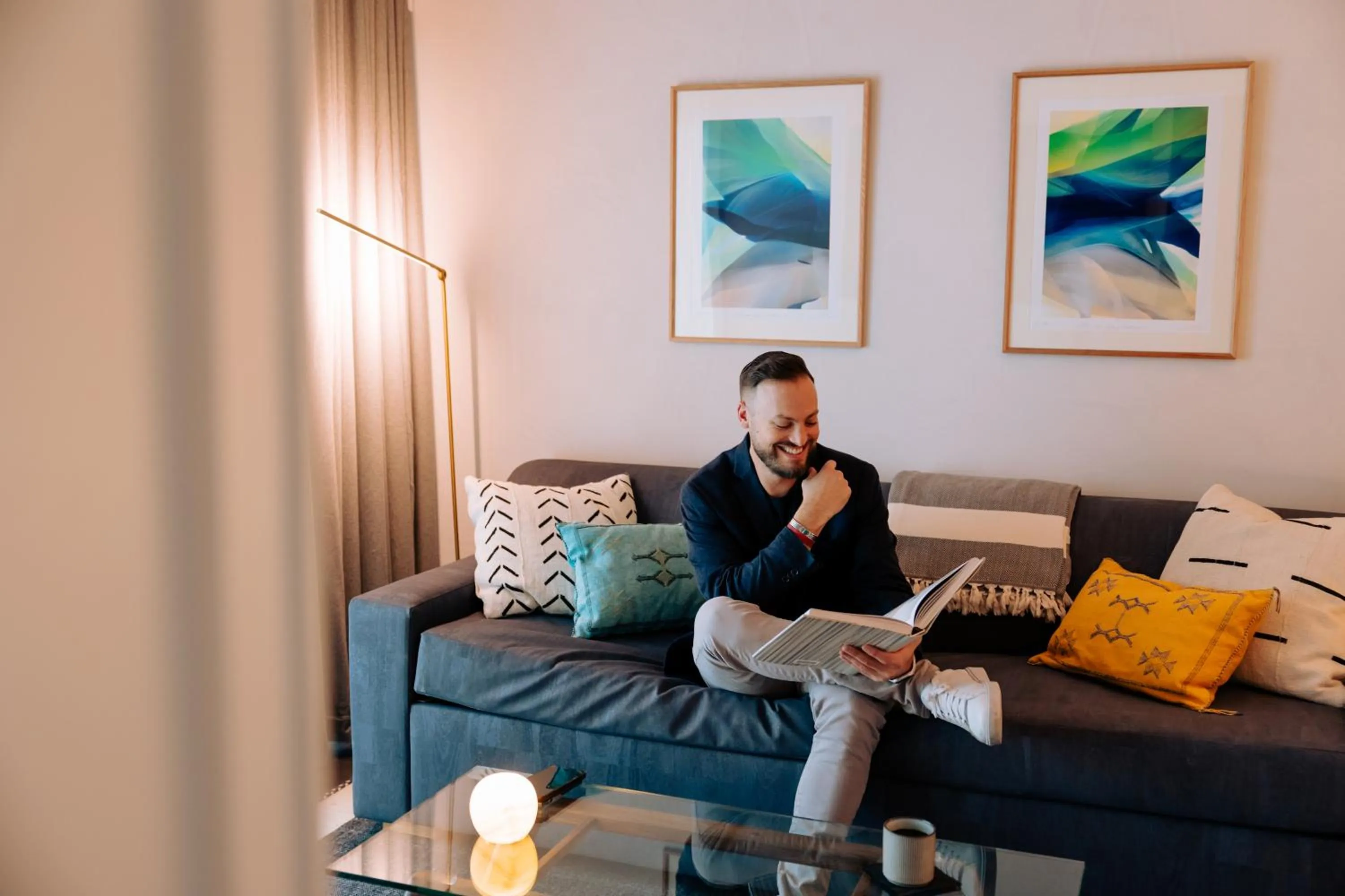 Living room in CASCADA Thermal Springs & Hotel
