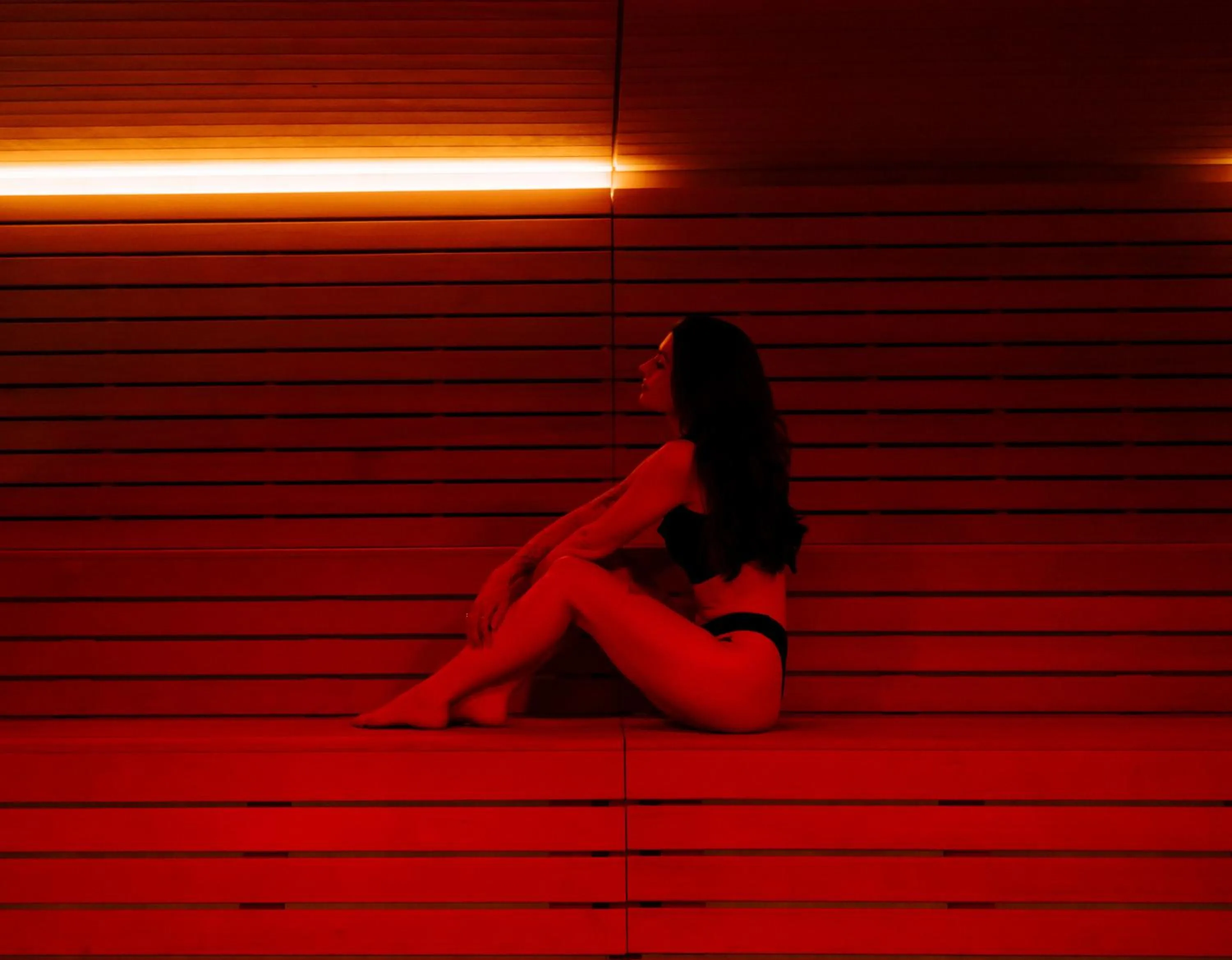 Sauna in CASCADA Thermal Springs & Hotel