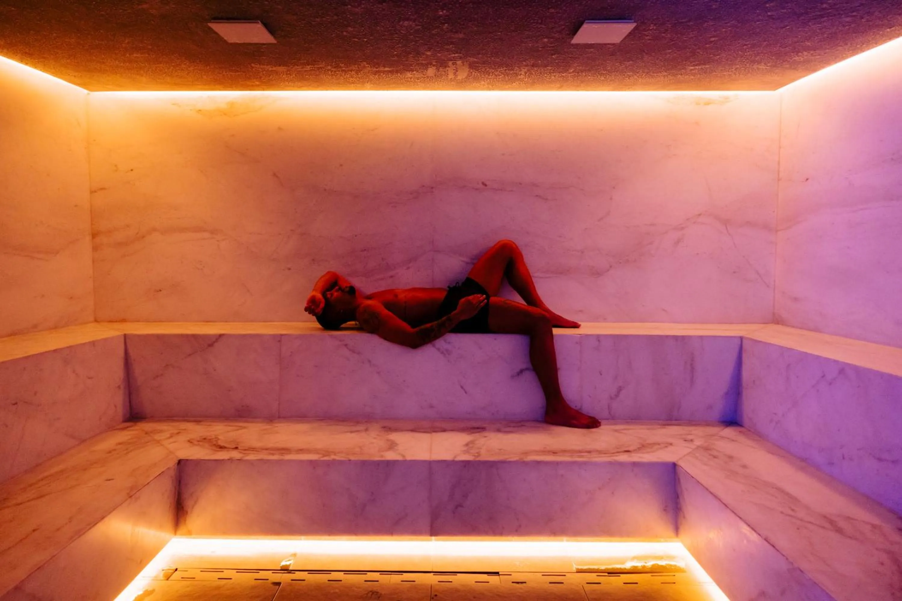 Steam room in CASCADA Thermal Springs & Hotel