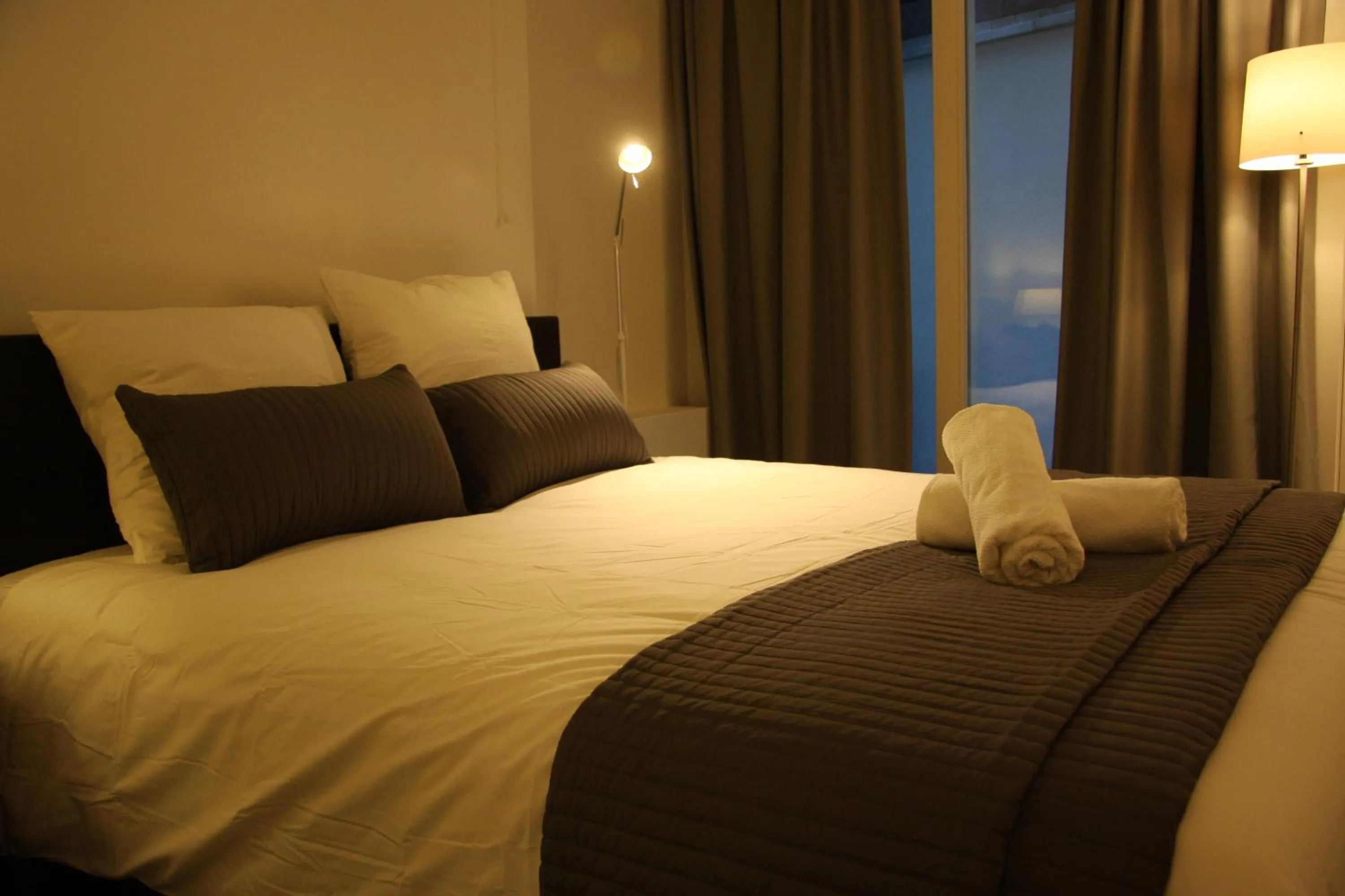 Bed in B&B Keizers Canal