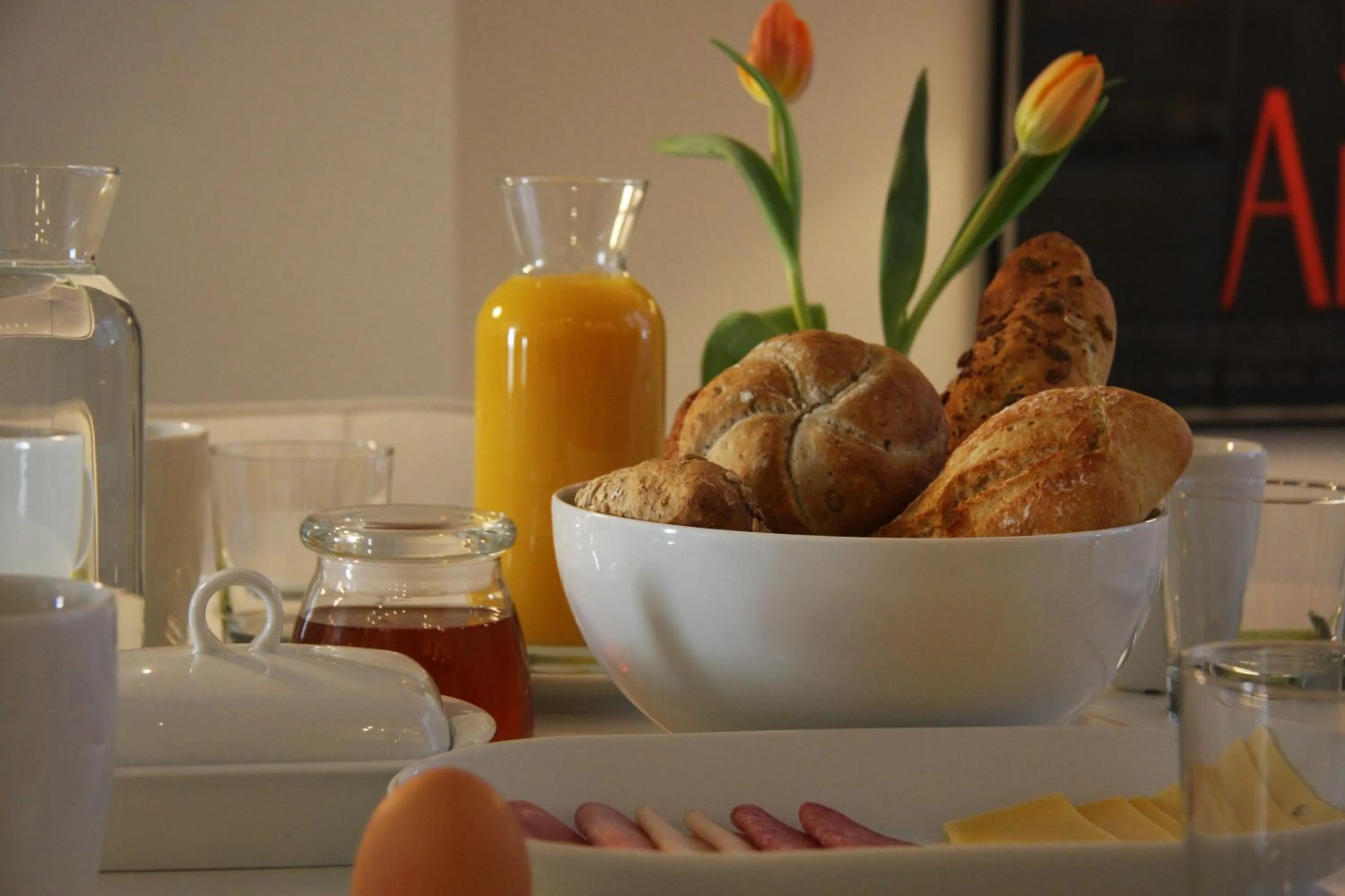 Food in B&B Keizers Canal