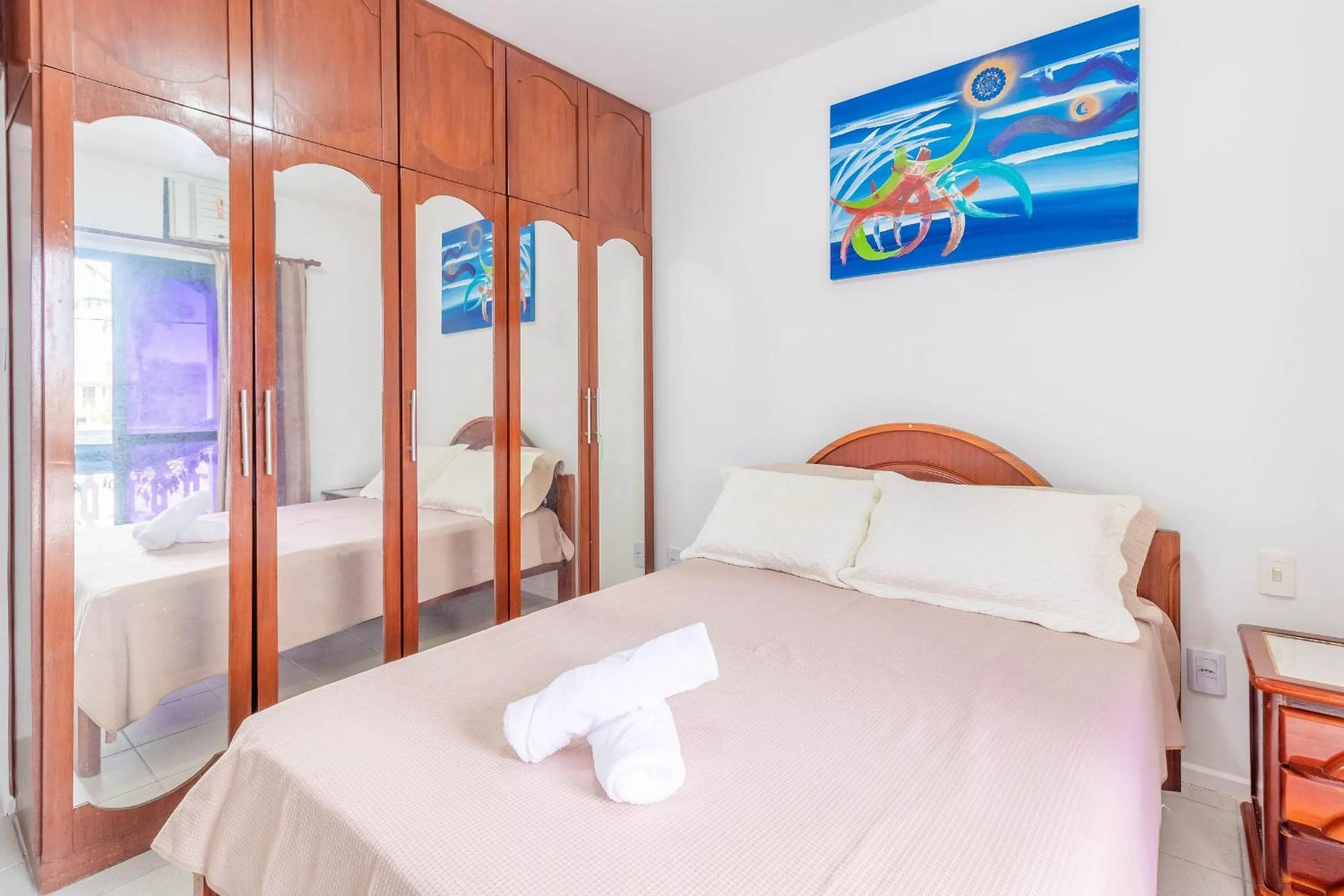 Bedroom in GB39 Apto a 50m da Praia em Guarajuba, 2/4