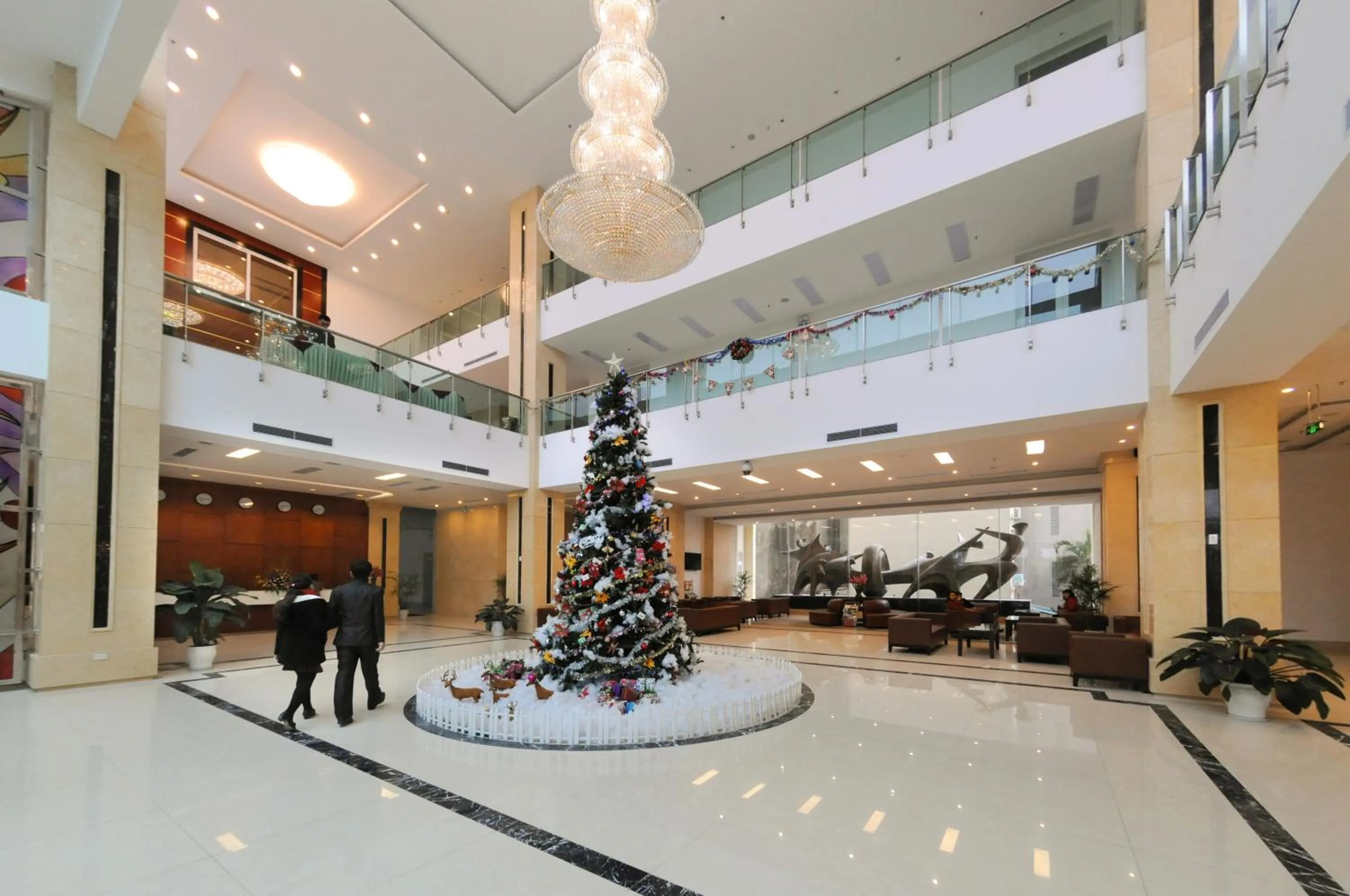 Lobby or reception in Khách sạn Công Đoàn Quảng Bá