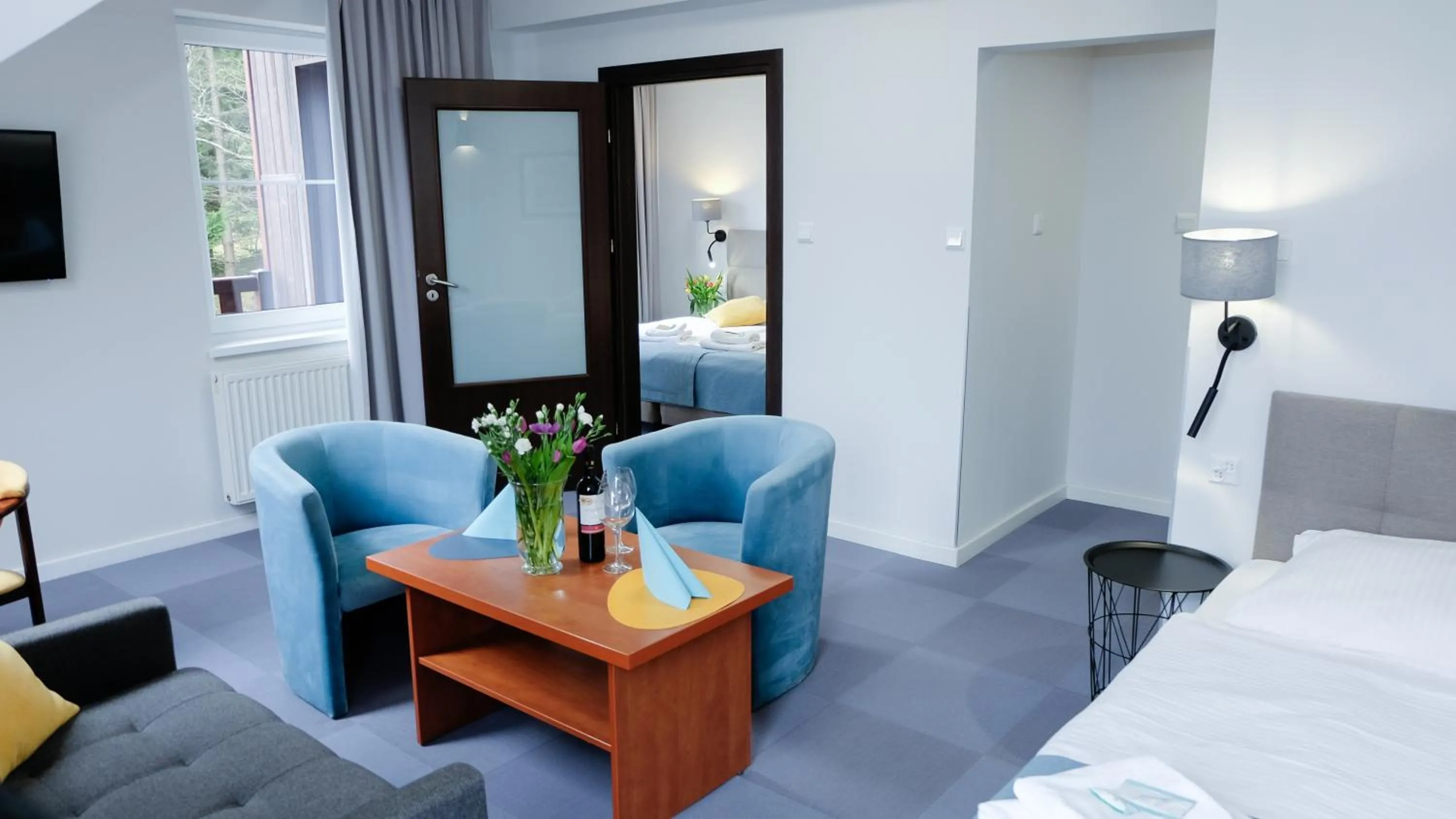 Bed in Hotel Rezydencja AS & Spa-Najwyżej w Karpaczu