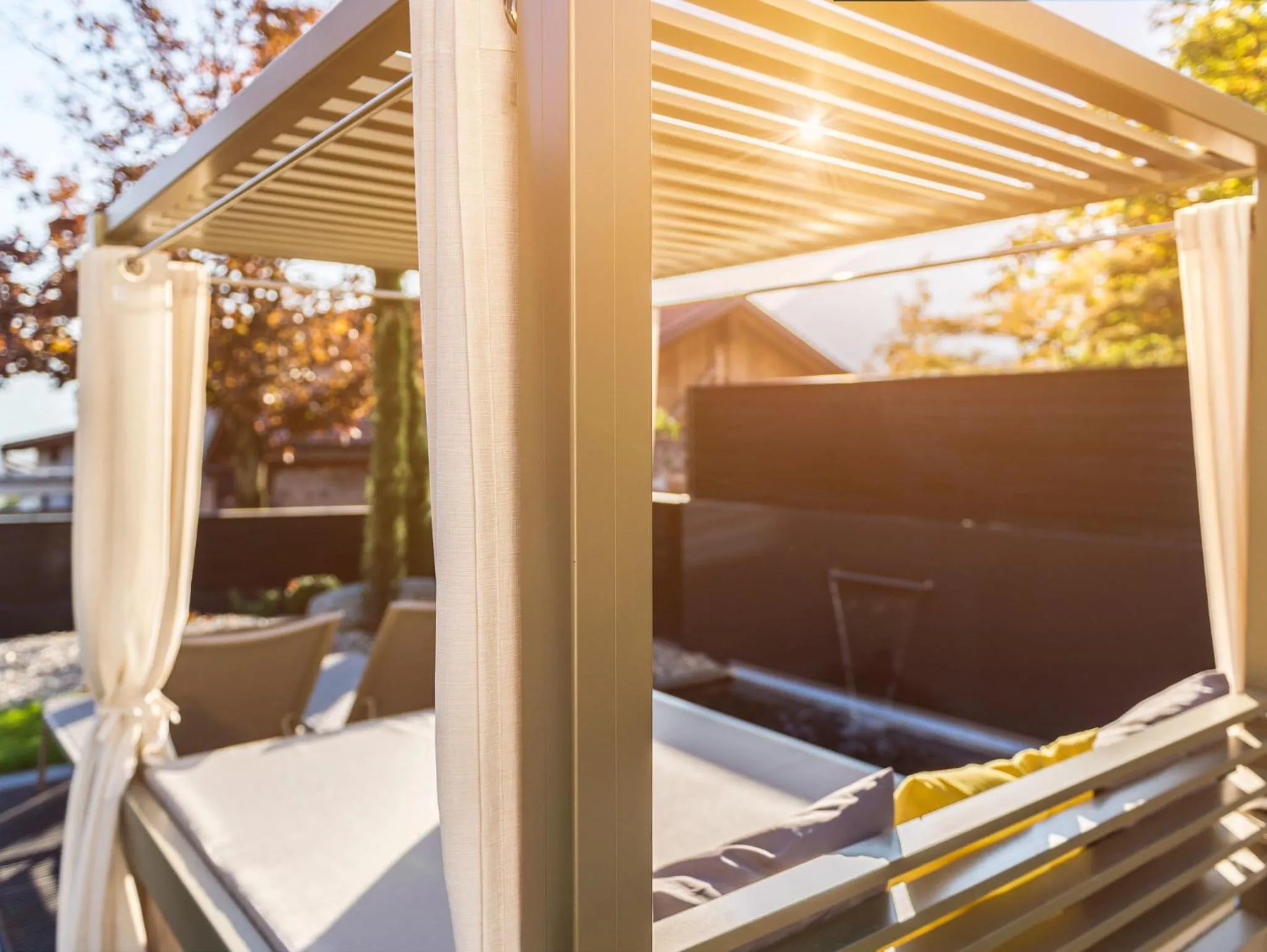 Patio in Merangardenvilla adults only