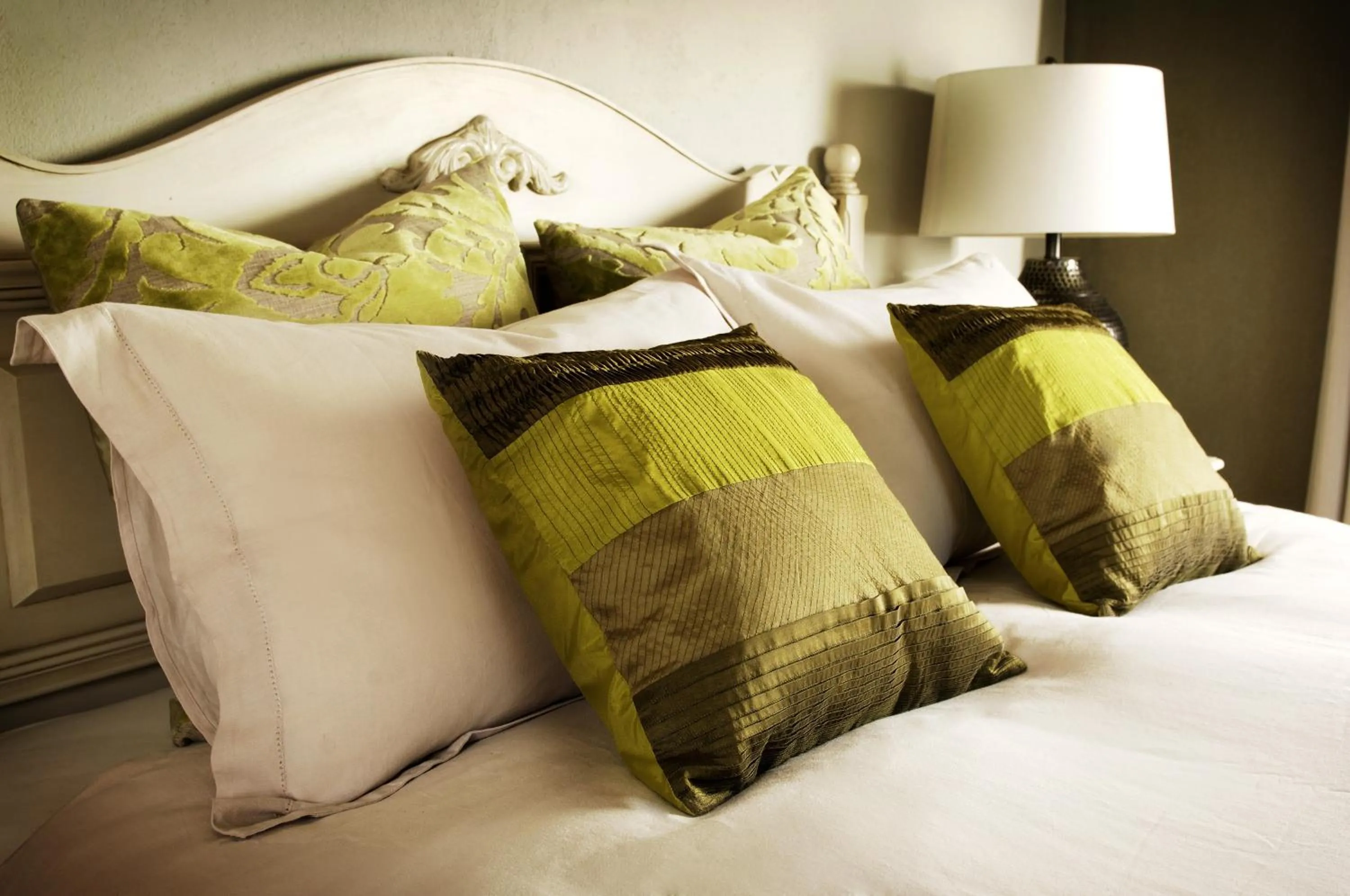 Bed in Caracal Lodge