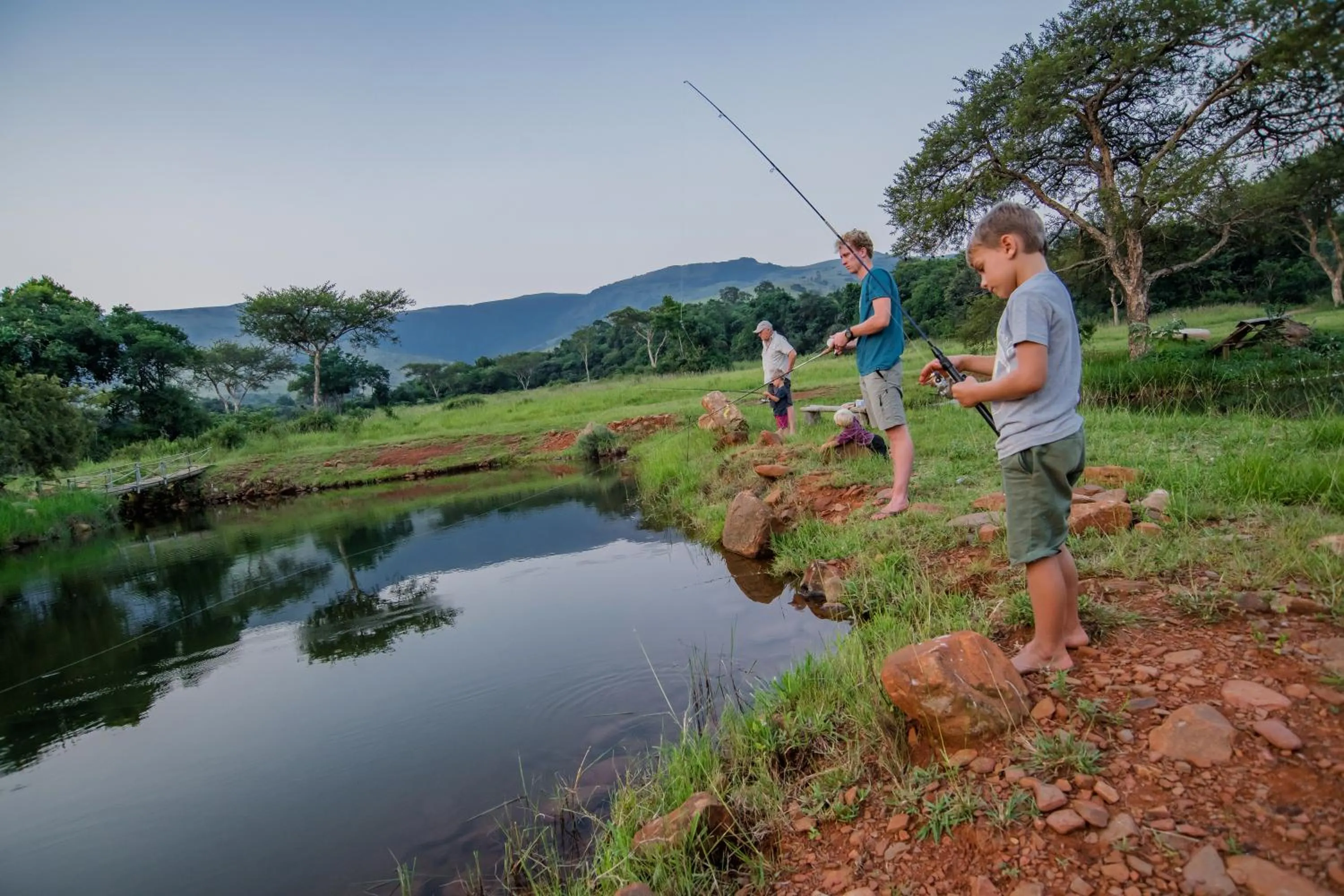 Fishing in Caracal Lodge