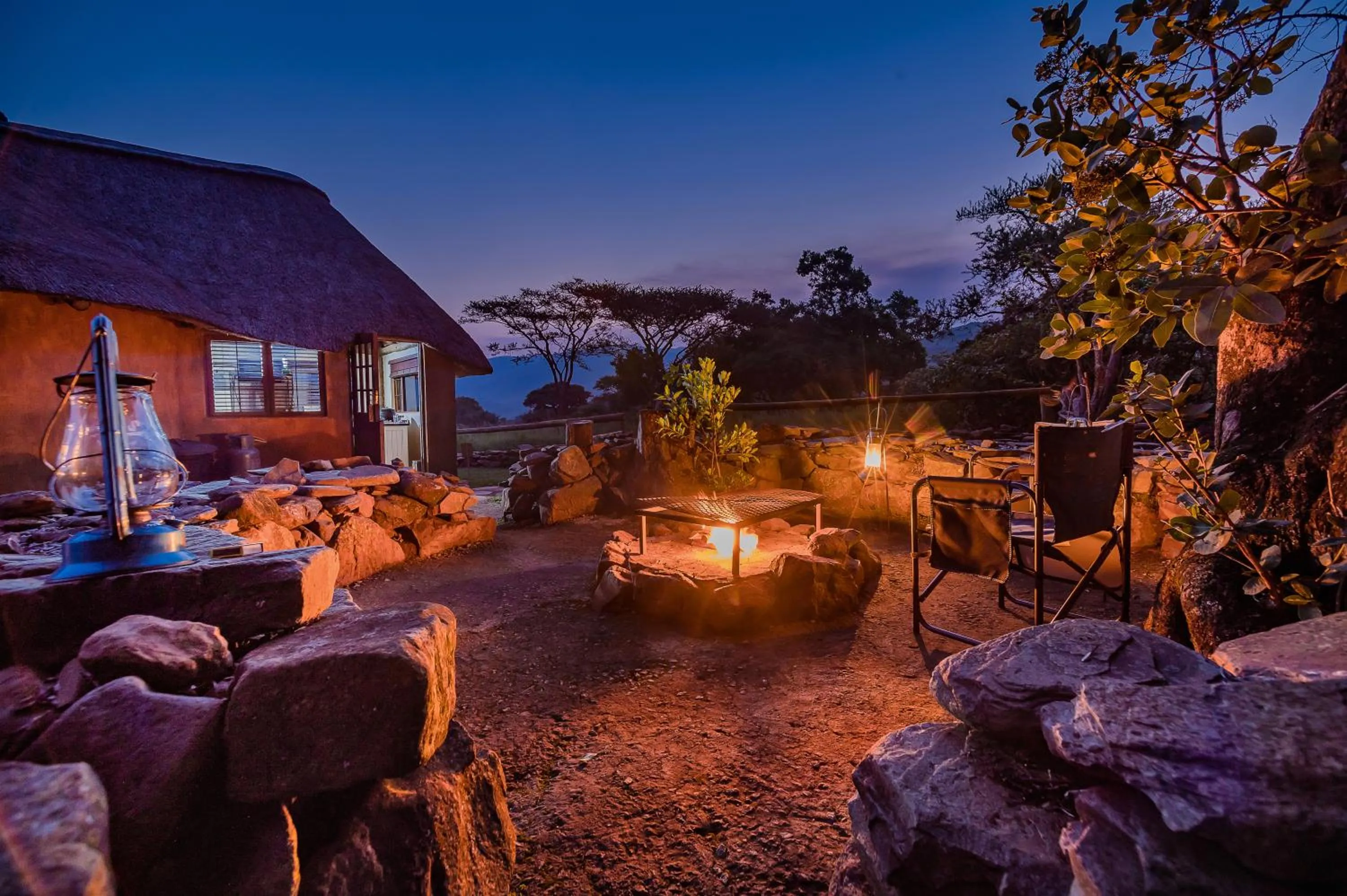 Night in Caracal Lodge