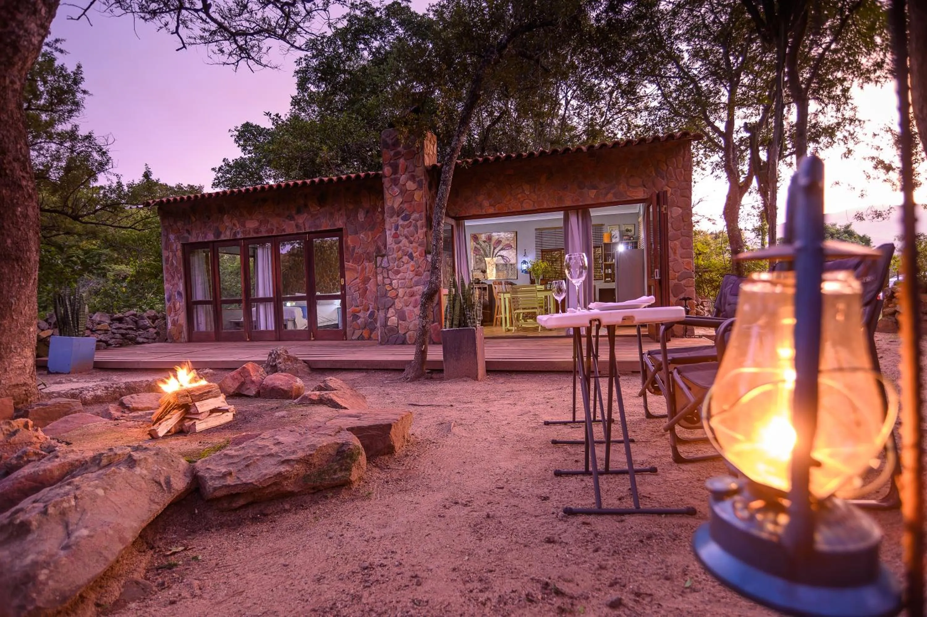 Breakfast in Caracal Lodge