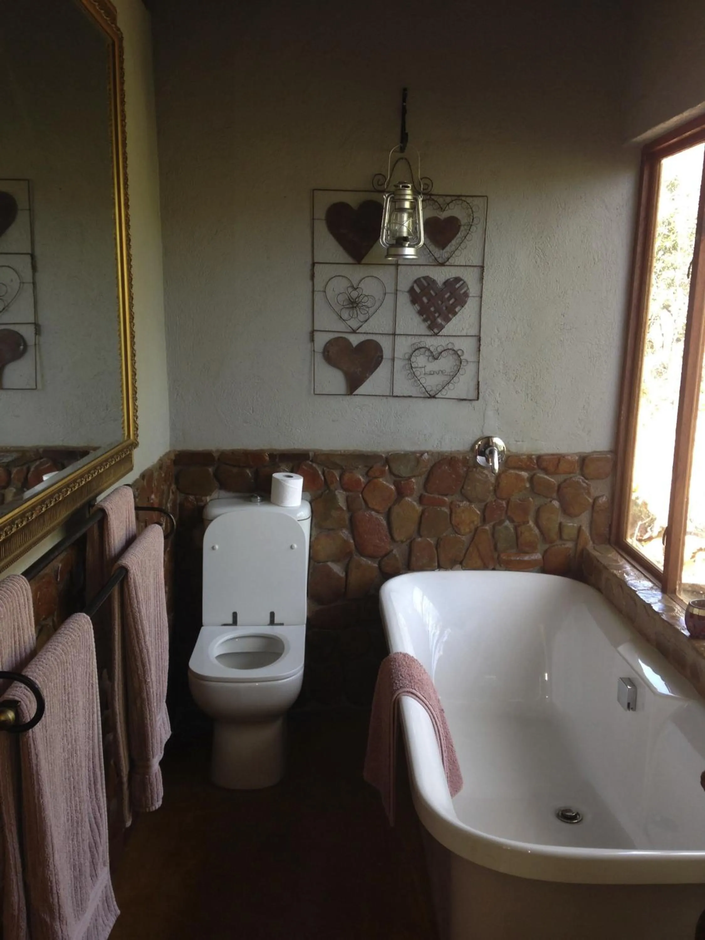 Bathroom in Caracal Lodge