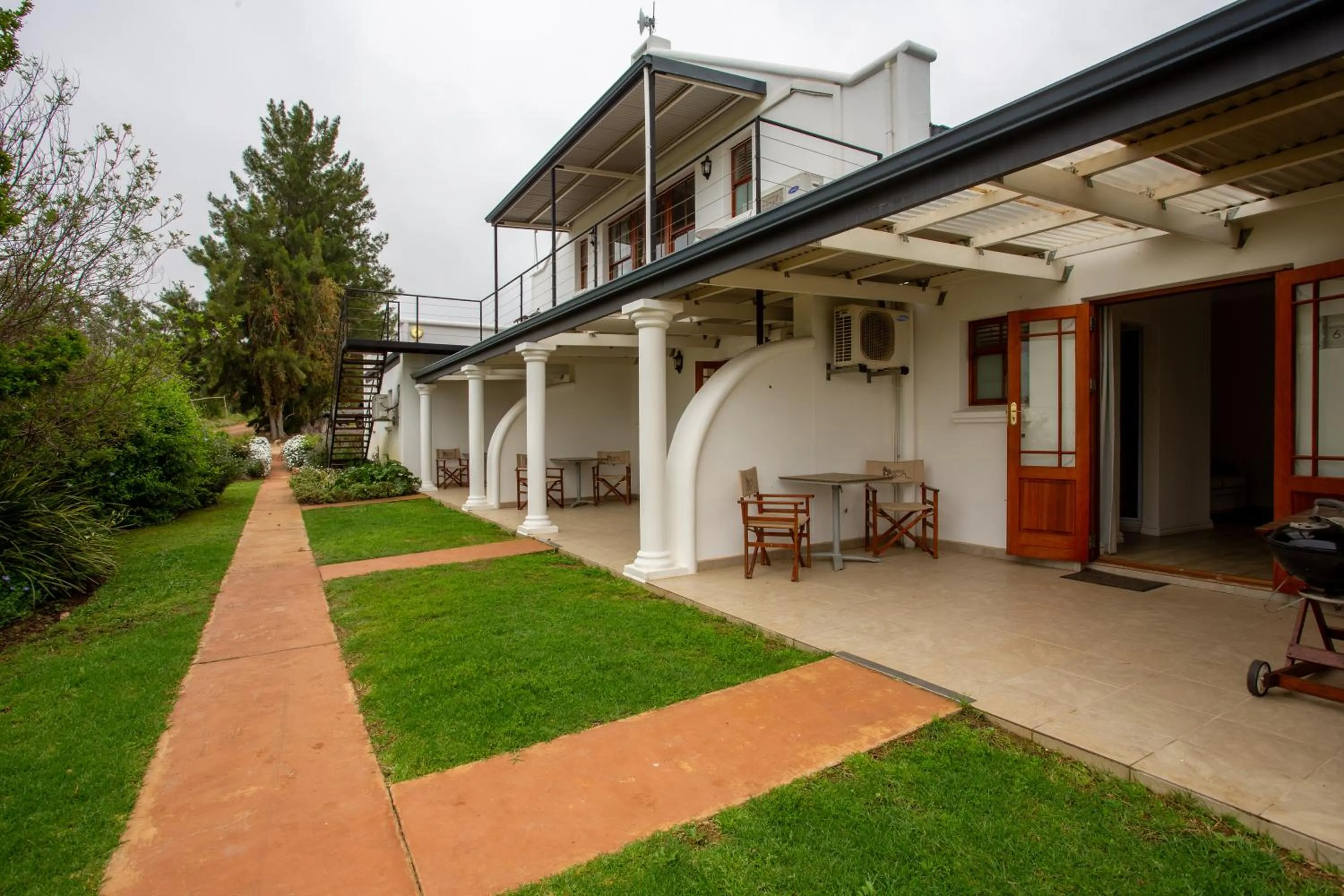 Patio in Raptor Rise Farm