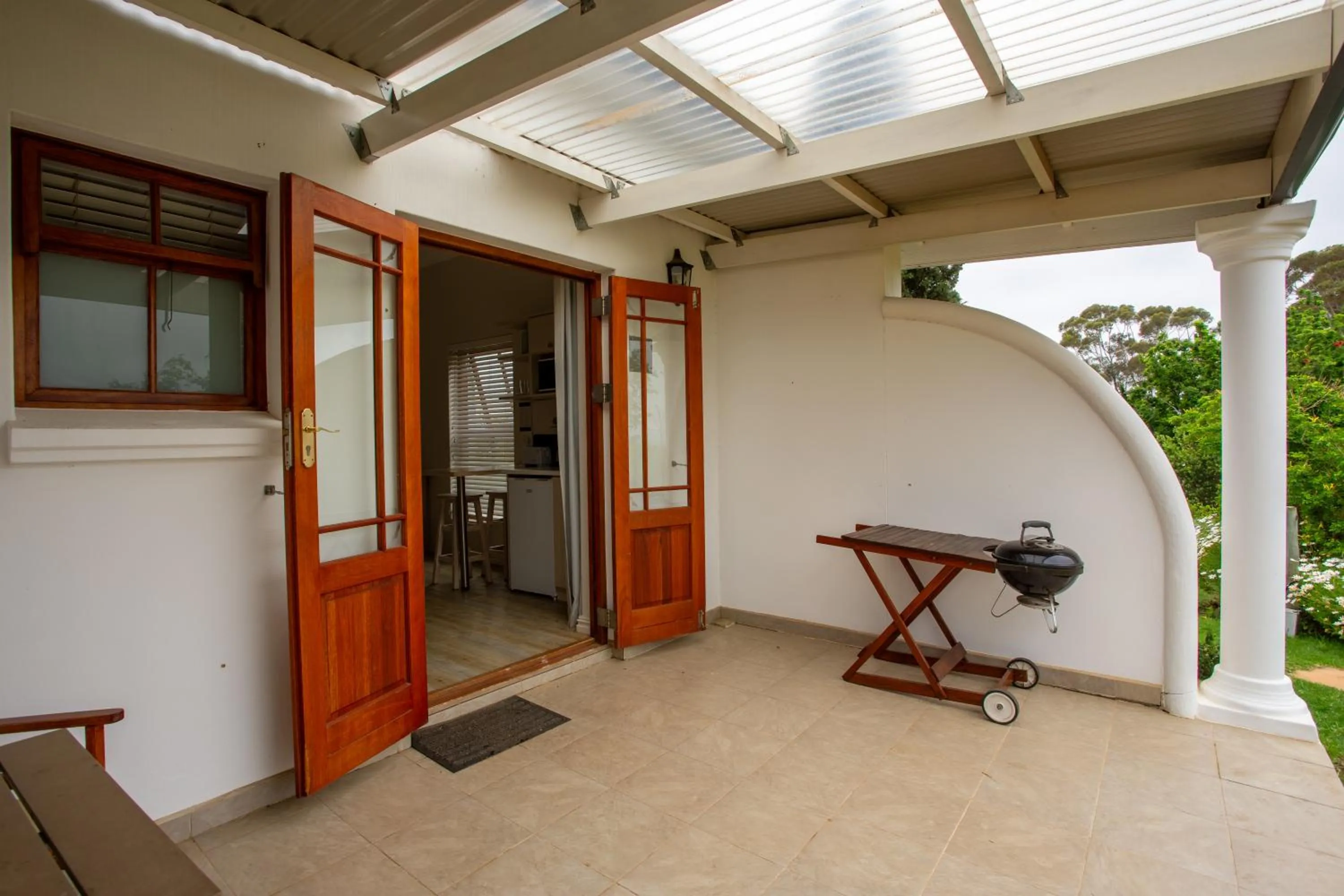 Patio in Raptor Rise Farm