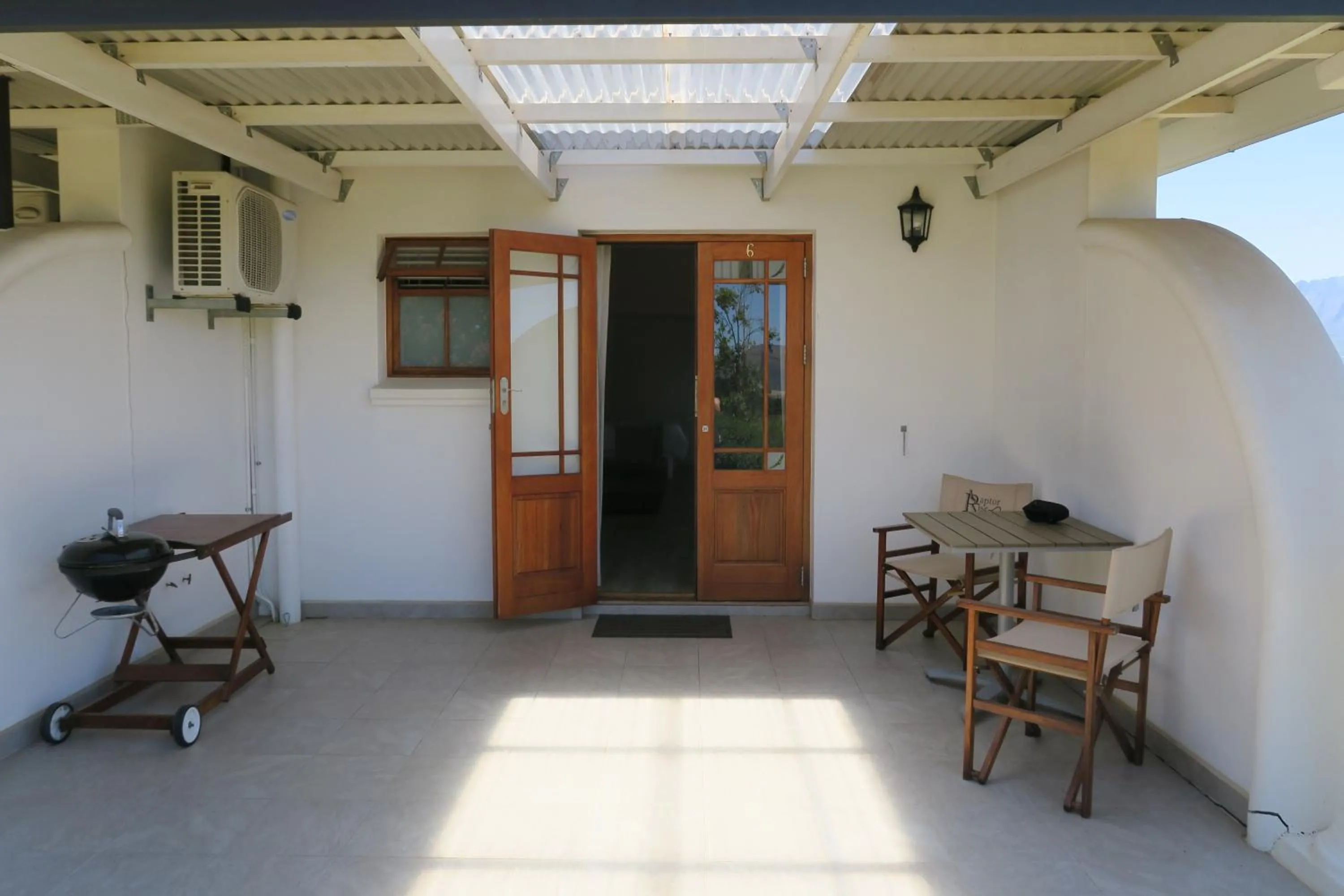 Patio in Raptor Rise Farm