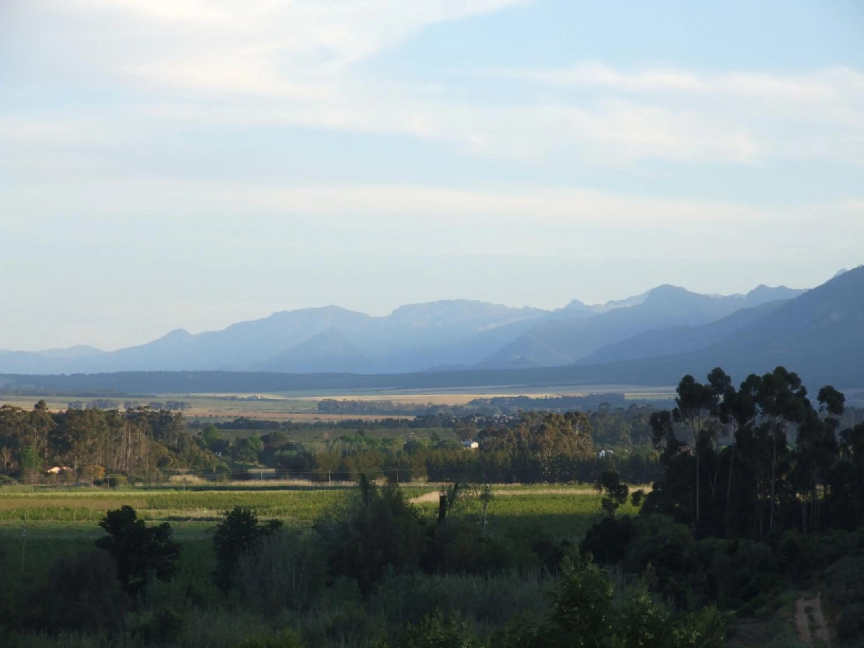 Natural landscape in Raptor Rise Farm