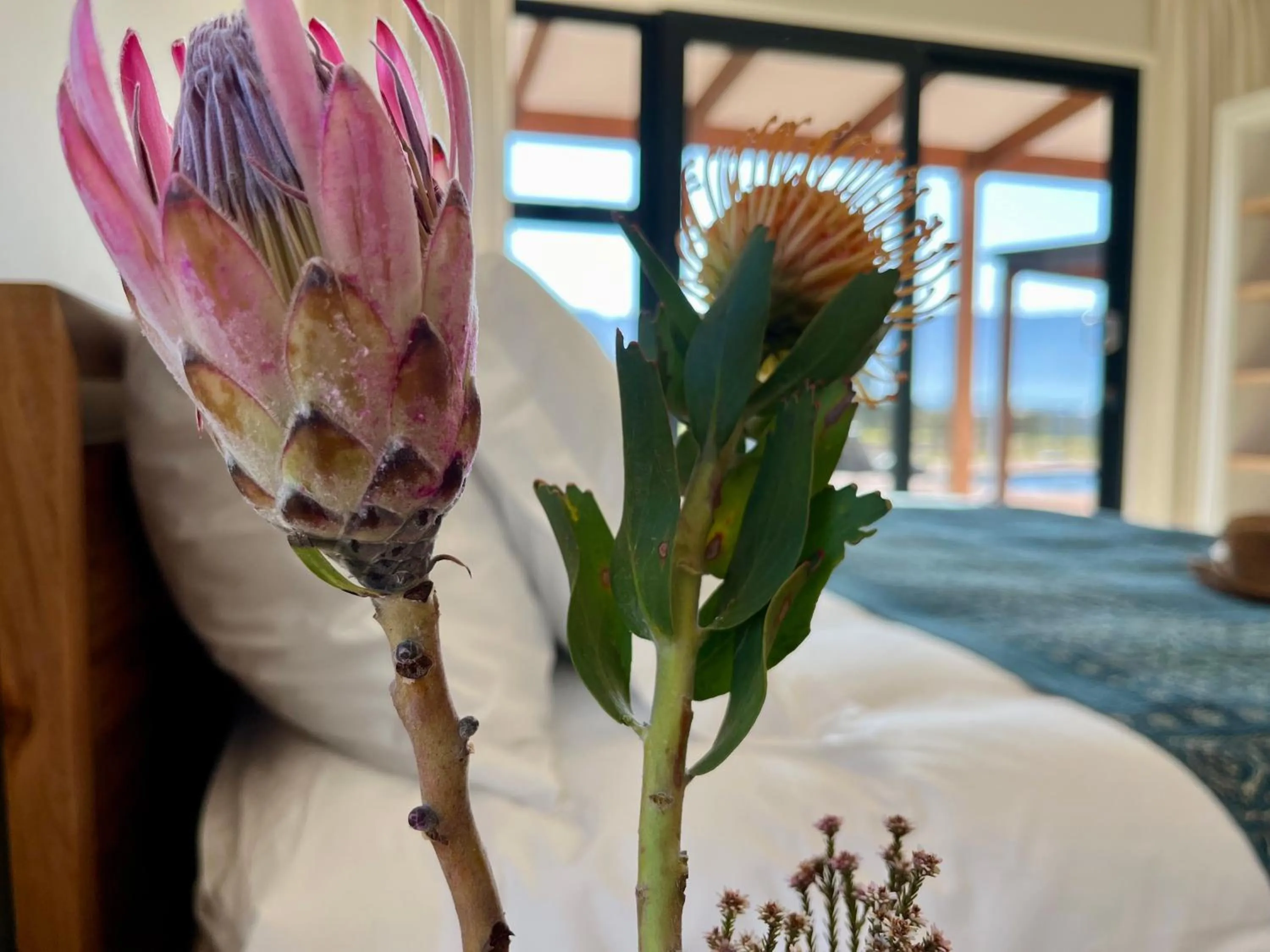 Decorative detail, Bed in Raptor Rise Farm