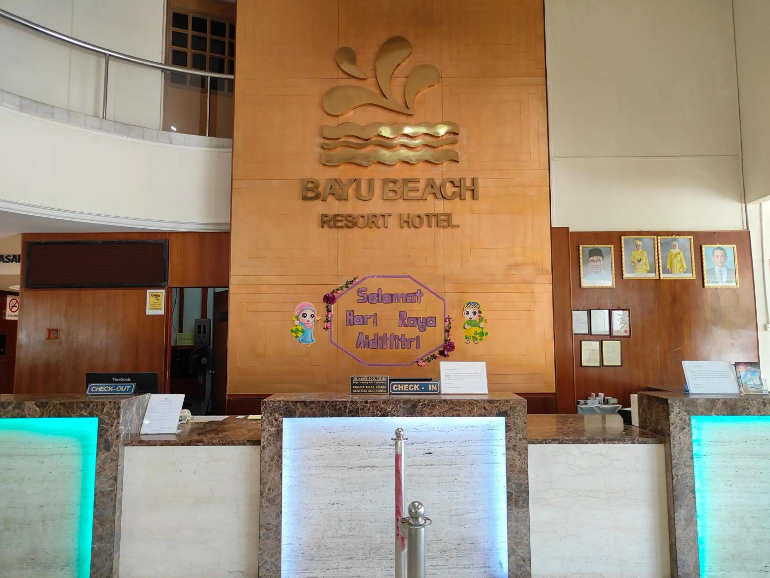 Lobby or reception in BAYU BEACH RESORT